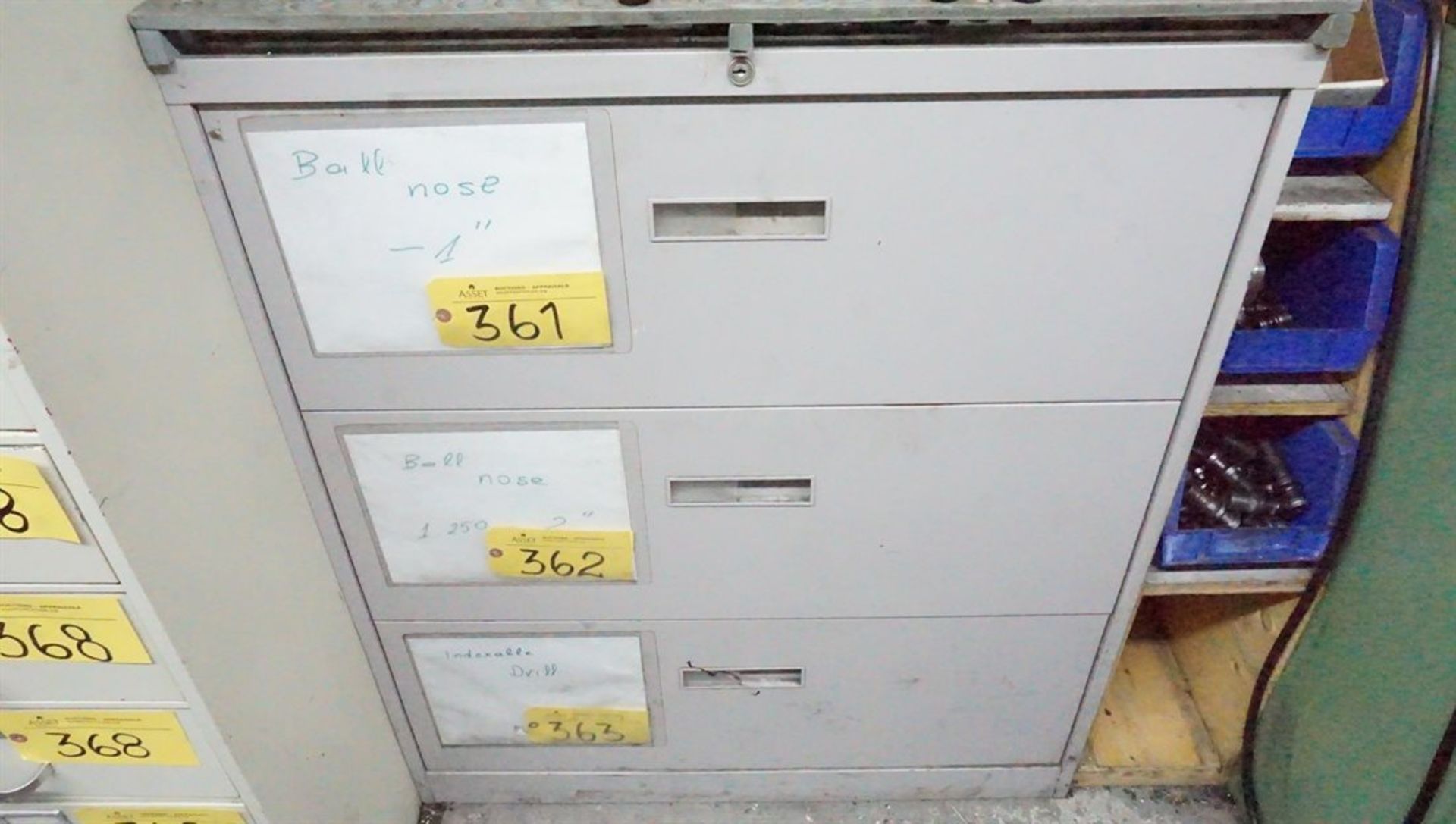 Lot of Steel Case 10 Drawer Cabinet c/w # drawer Lateral Cabinet (NO CONTENTS) - Image 2 of 2