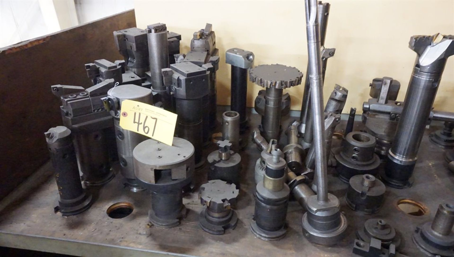 Lot of Misc. 50 Taper Tool Holders, Indexable Tools - Image 2 of 3
