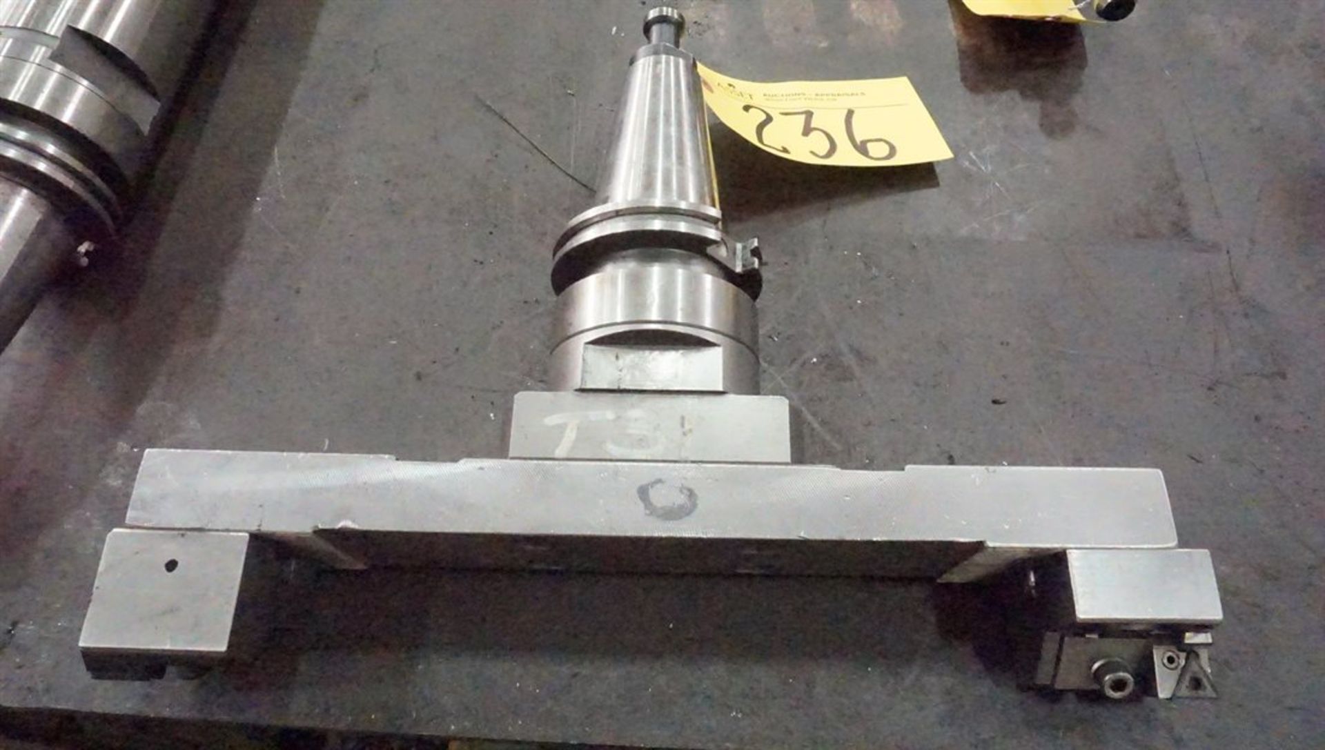 Widax 50 Taper Tool Holder w/ Indexable Tooling