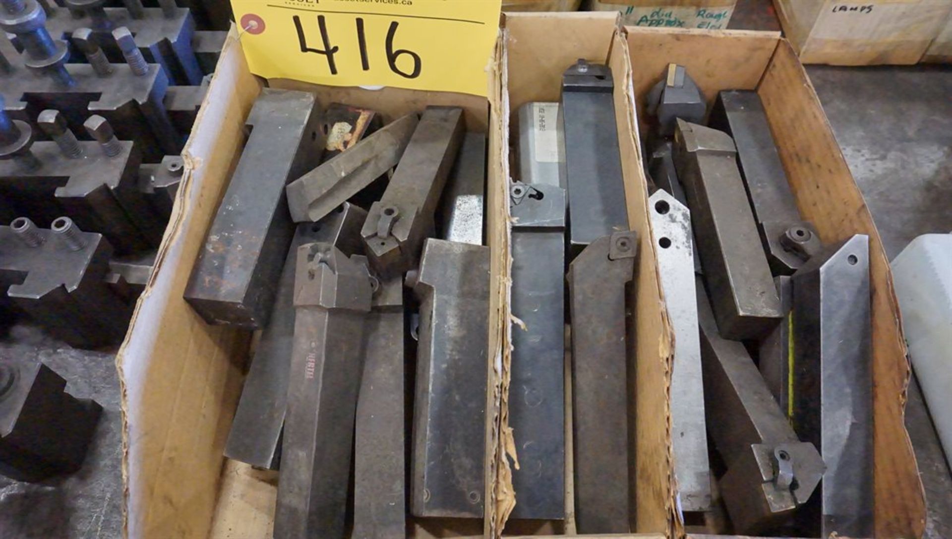Lot of Asst Indexable Turning Tools