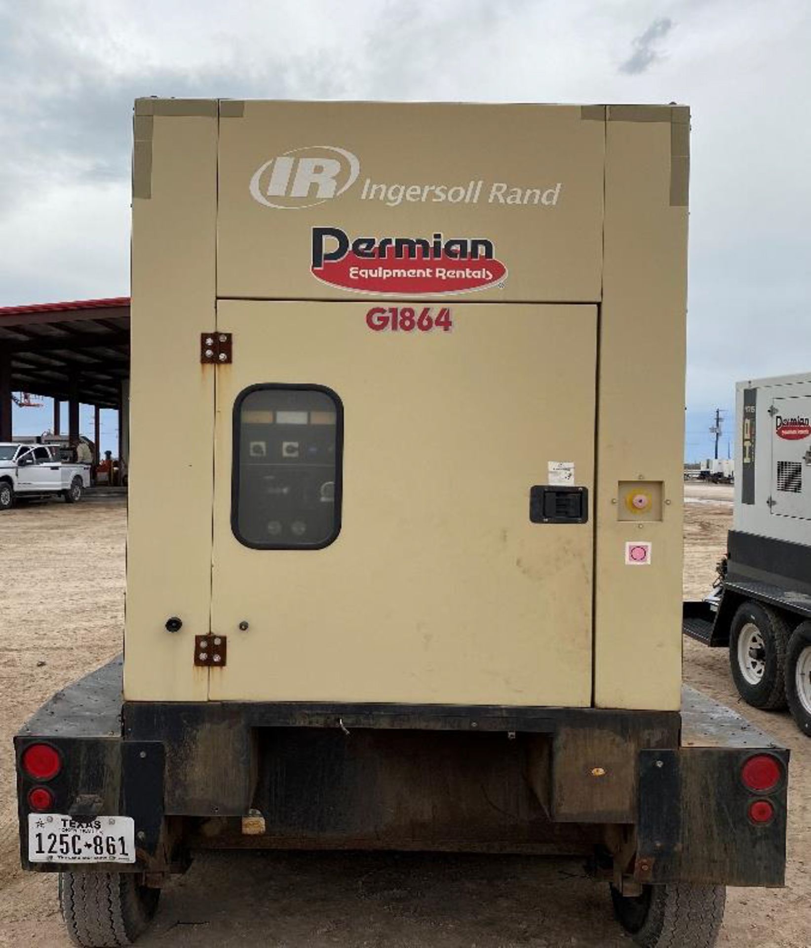 2007 INGERSOLL RAND G570 Portable Power Generator, VIN 4FVGJBLC28U391849, 570 KVA/456 KW, Pintle - Image 2 of 4