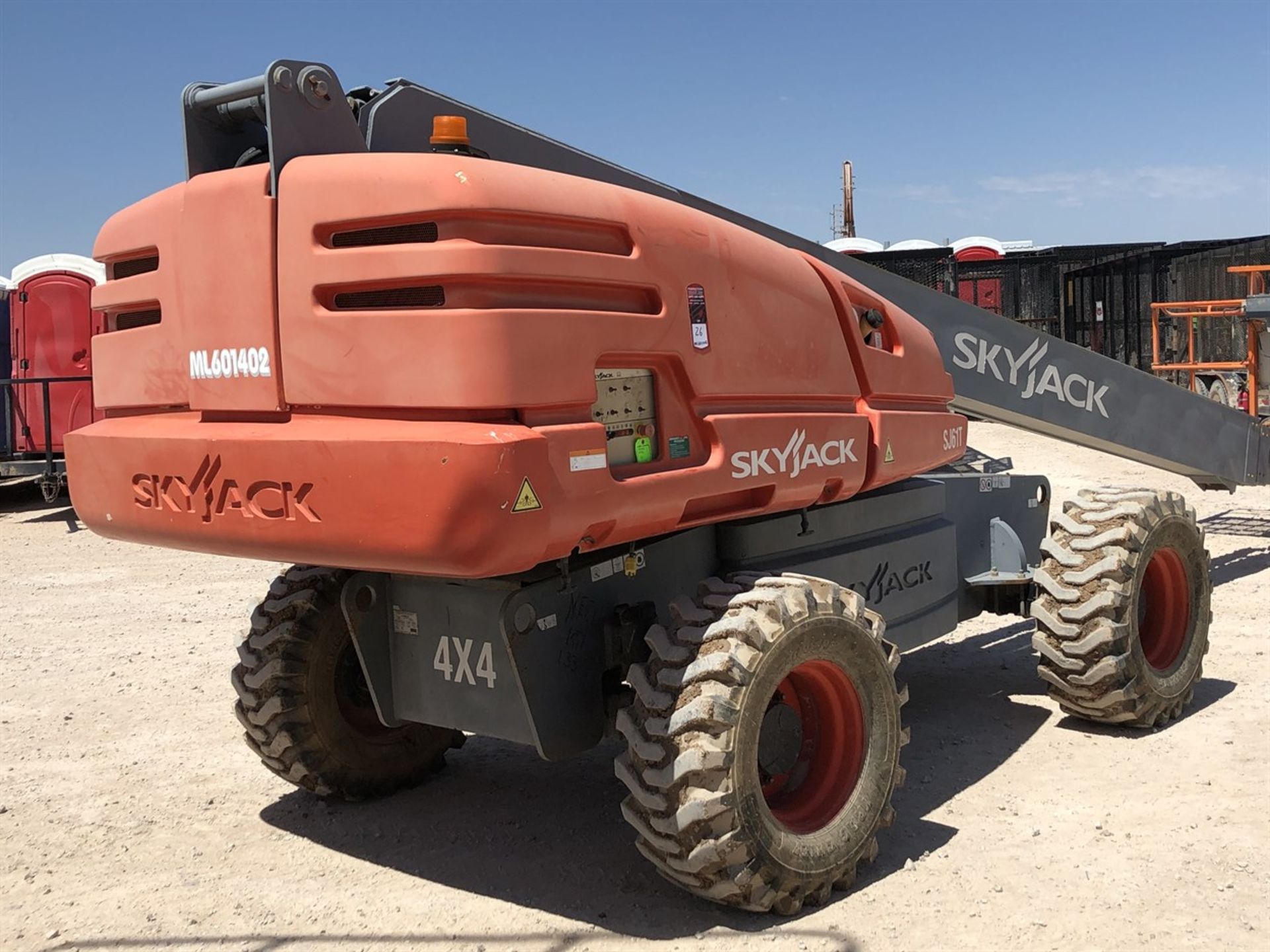 2014 SKYJACK SJ61T Telescoping Boom Lift, s/n 97001075, 67'3" Max Work Height, 61'3" Max Platform - Image 7 of 17