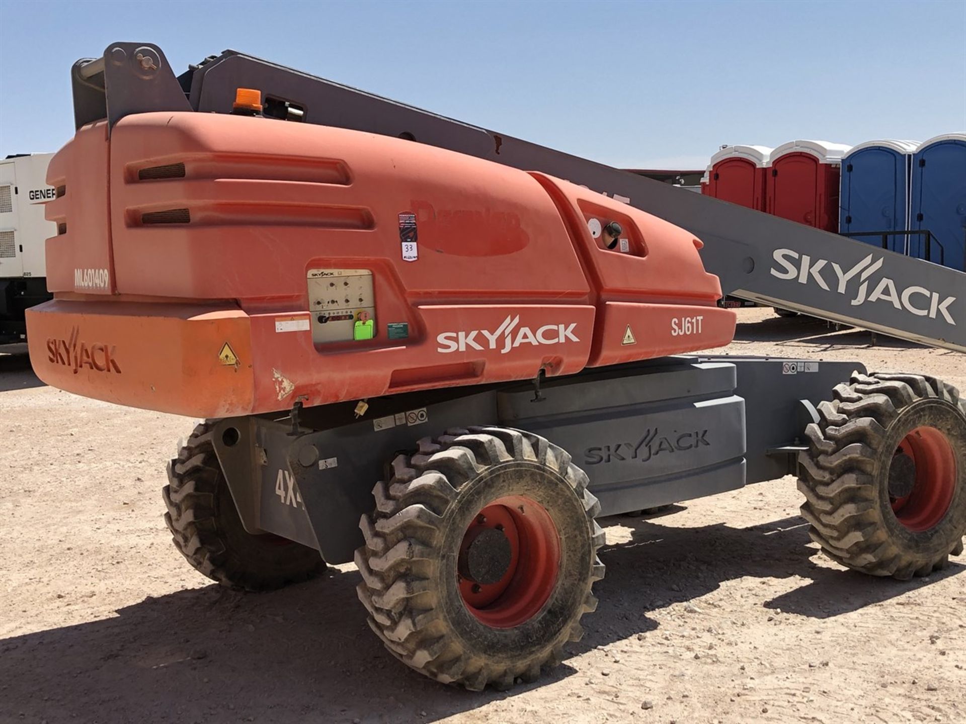 2014 SKYJACK SJ61T Telescoping Boom Lift, s/n 97001076 , 67'3" Max Work Height, 61'3" Max Platform - Image 5 of 17