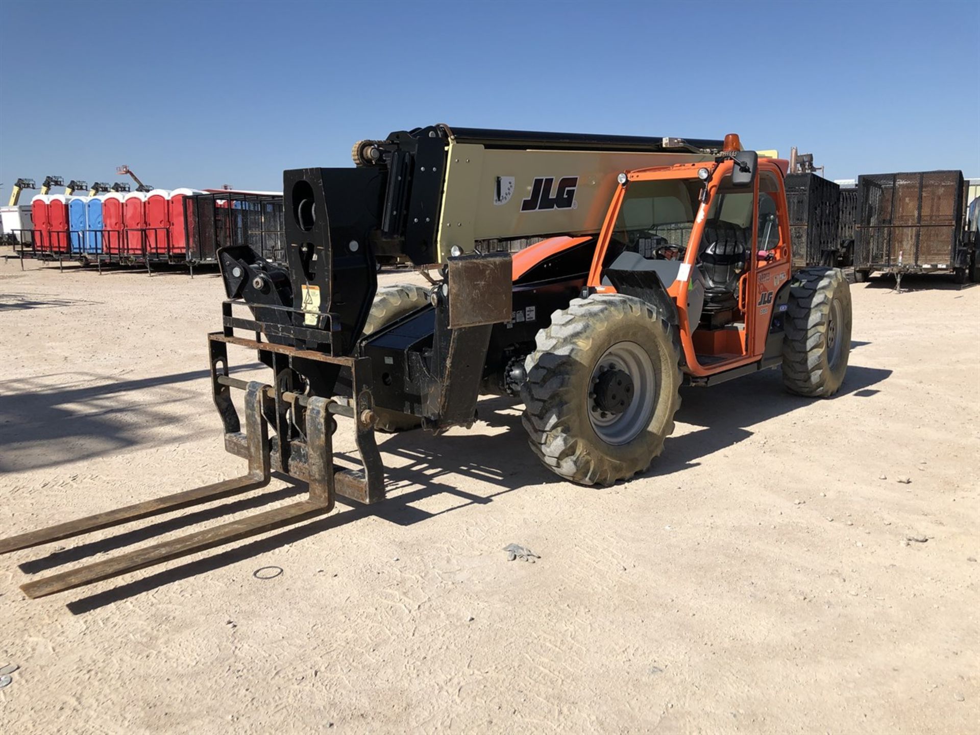 2018 JLG 1055 Telehandler, s/n 160083807, 10,000 Maximum Lift Capacity, 55' Maximum Lift Height,