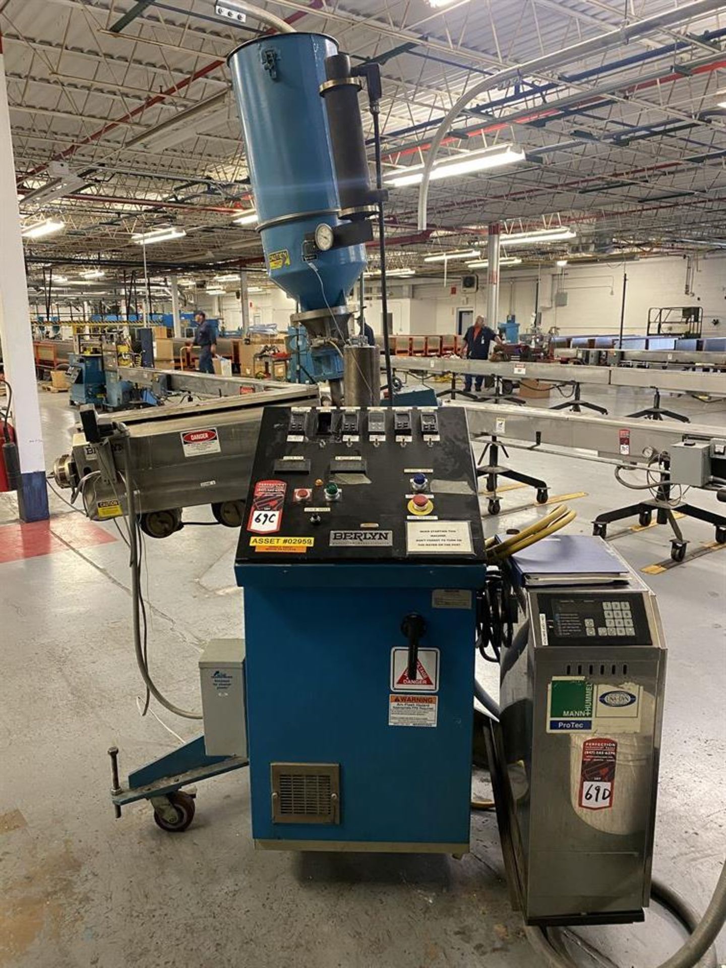 EXTRUSION LINE #1- Comprising PRODEX TM35-24 3.5” 24:1 Extruder, s/n 72161, w/ UNA-DYN TSCA1111-03 - Image 5 of 17