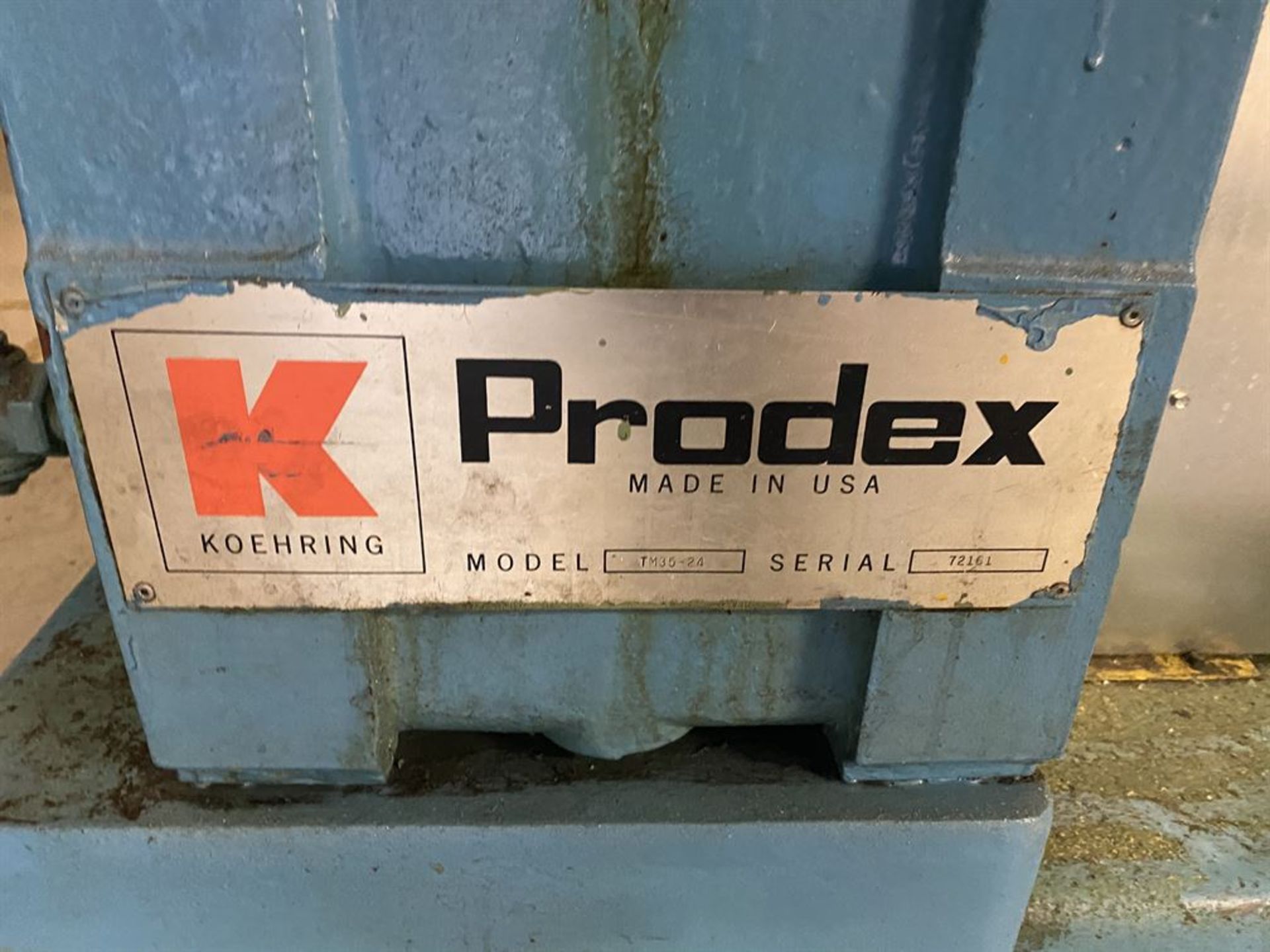 EXTRUSION LINE #1- Comprising PRODEX TM35-24 3.5” 24:1 Extruder, s/n 72161, w/ UNA-DYN TSCA1111-03 - Image 3 of 17