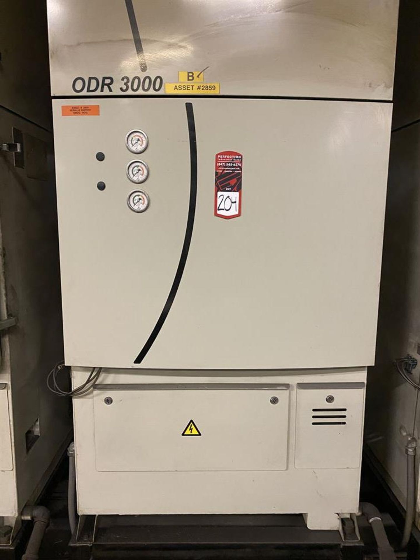 ABSOLENT AB ODR-3000 Oil/Smoke/Mist Collection Systems, s/n 20070117, 2350 CFM, 10 HP, 3510 RPM; - Image 2 of 3