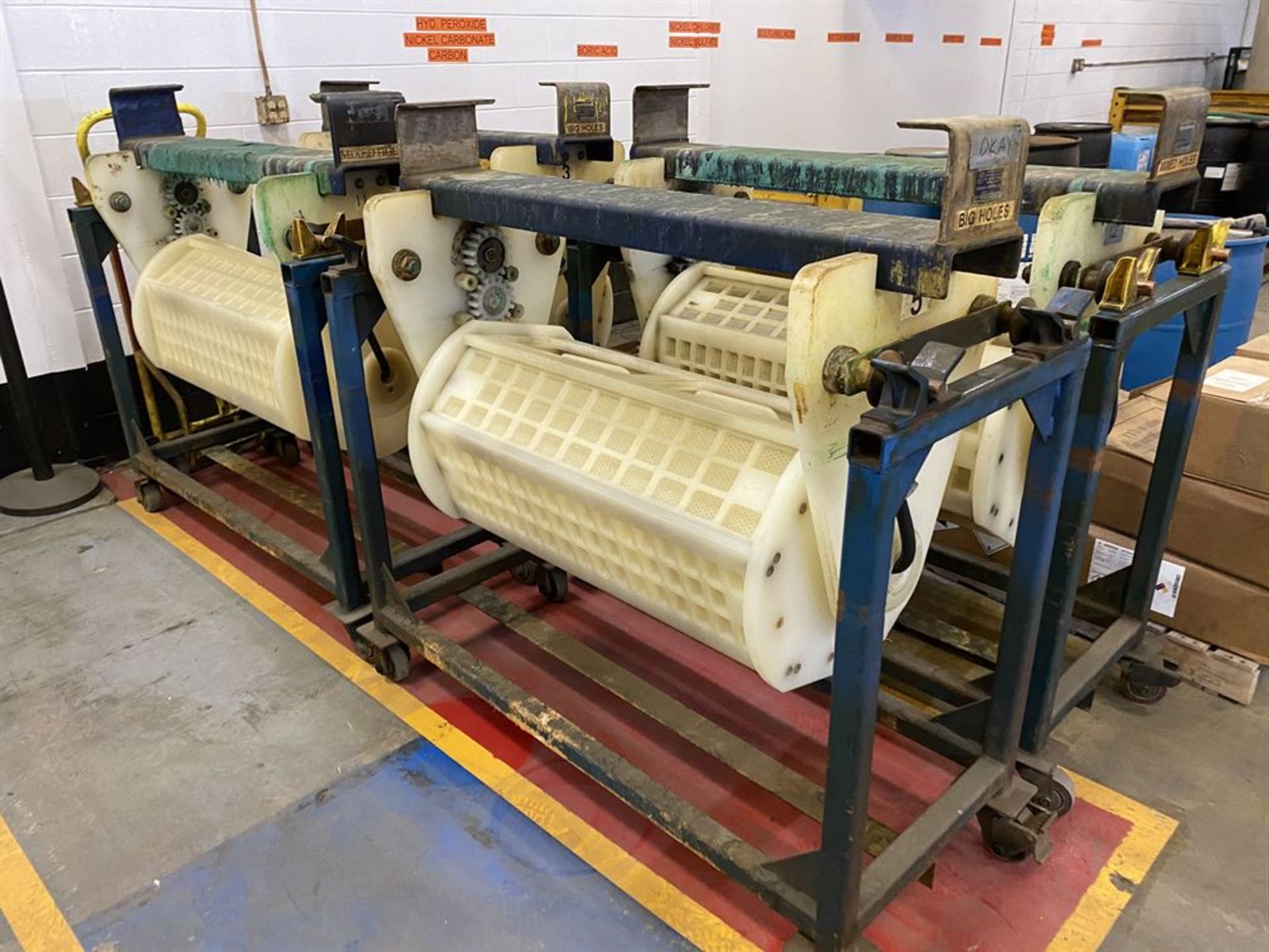 MABCO SYSTEMS Nickel Plating Line, s/n MS2000-13-1, w/ Dual Hoist System, Selection of Hardwood Line - Image 15 of 16