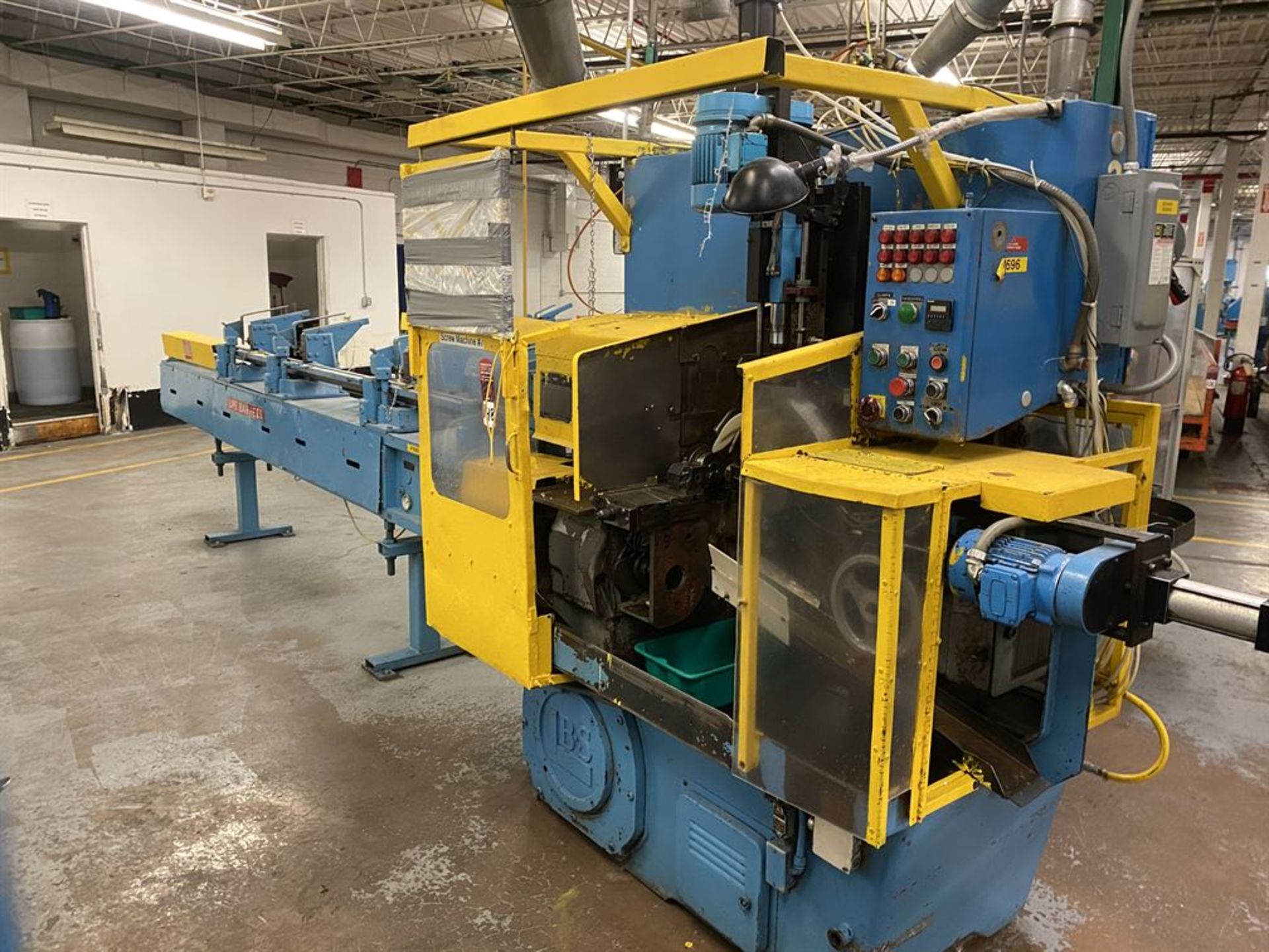 BROWN & SHARPE Ultramatic R/S Screw Machine, s/n 542-2-6385, w/ LIPE-ROLLWAY 156-AML Automatic Bar