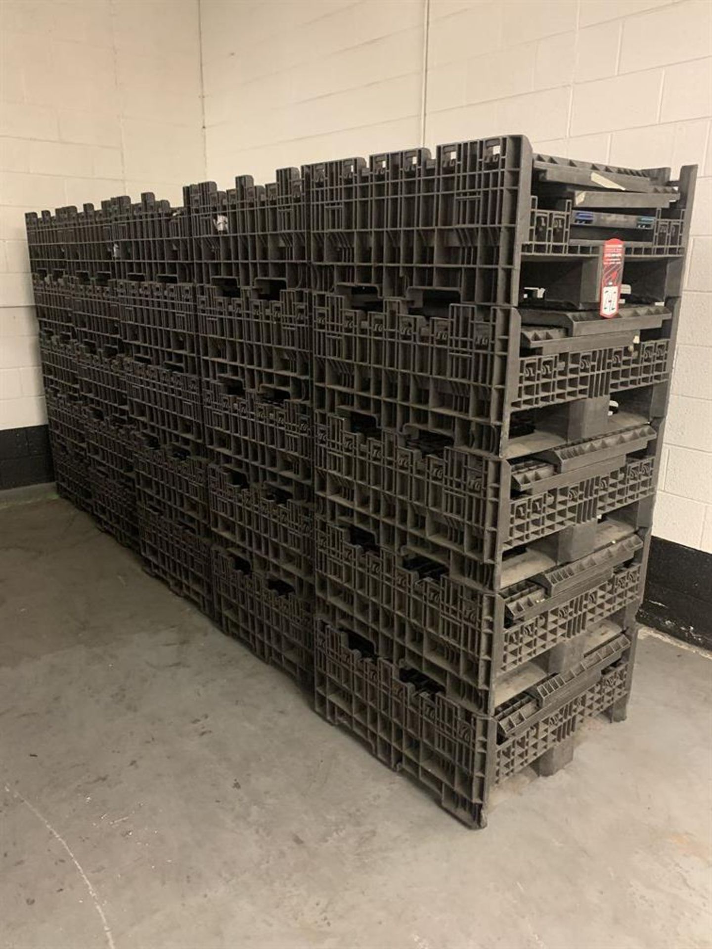 Lot of (25) Collapsible Crates, 30" x 22" x 33"