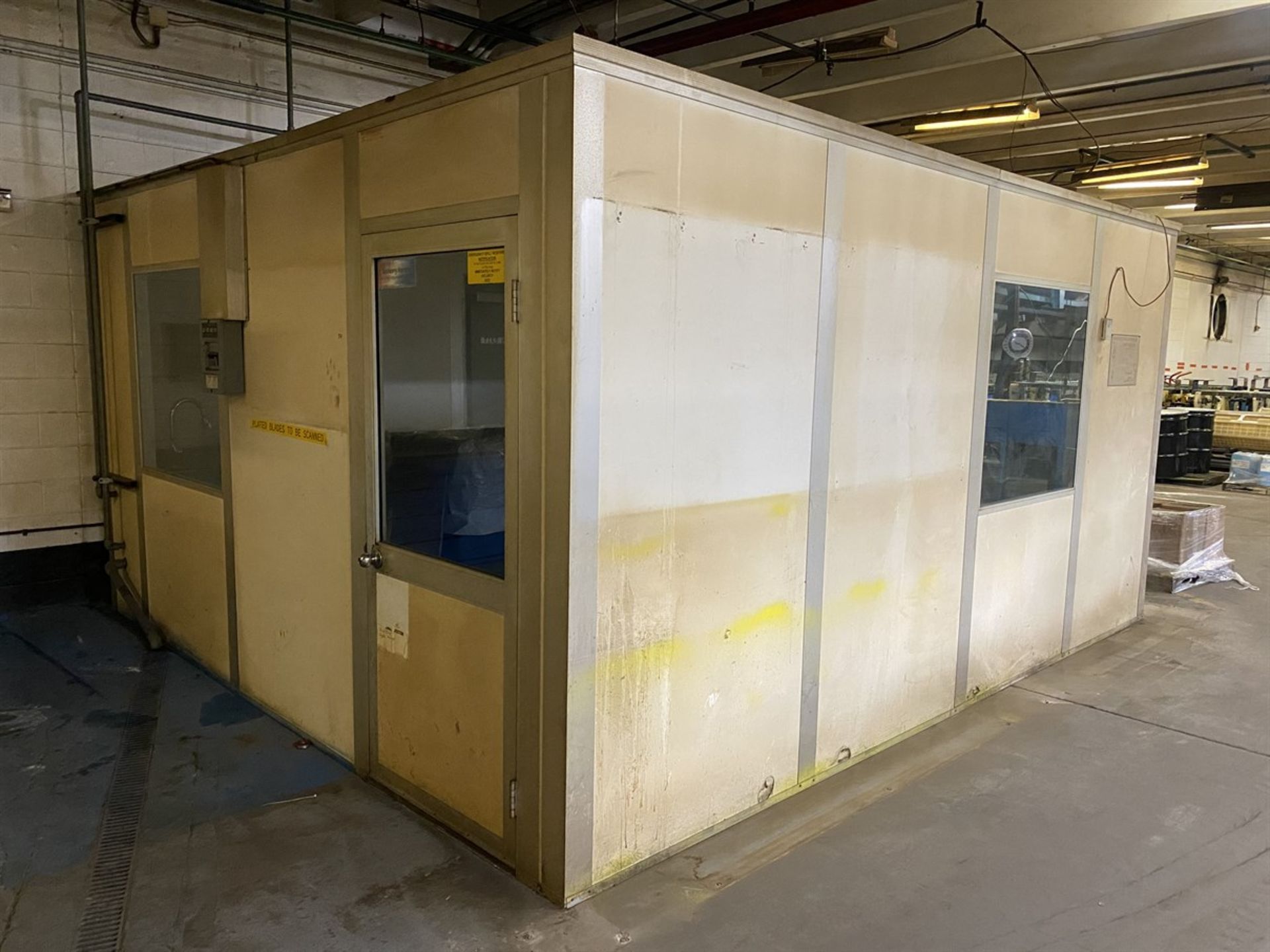 Modular Office, 16' x 14' x 8'H, w/ AC Unit, Counter Top and Sink