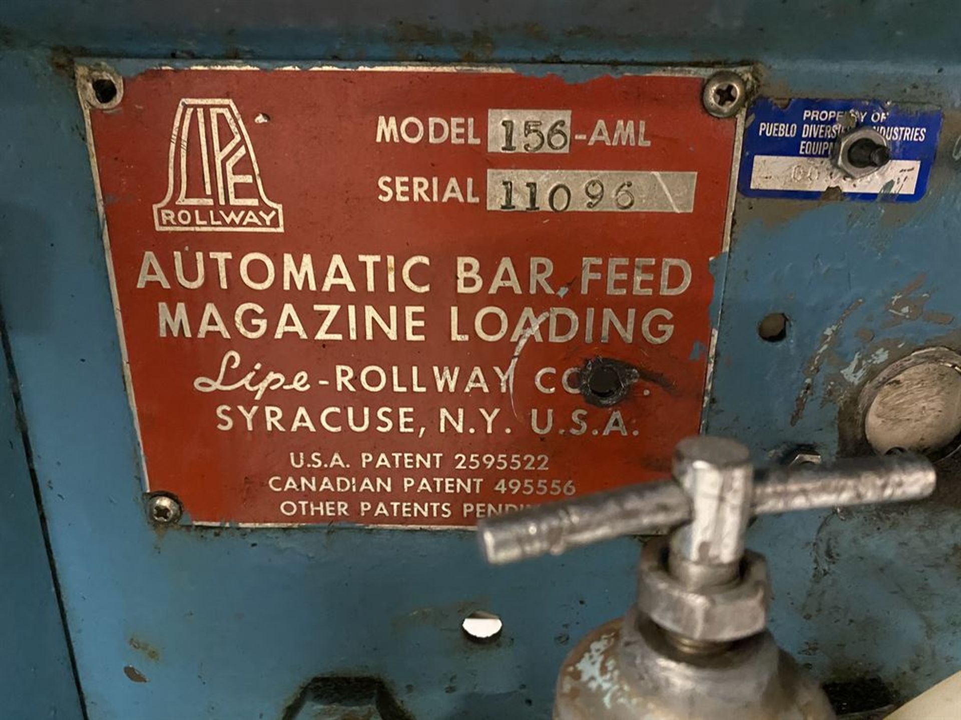 BROWN & SHARPE Ultramatic R/S Screw Machine, s/n 542-2-7192, w/ LIPE-ROLLWAY 156-AML Automatic Bar - Image 6 of 6