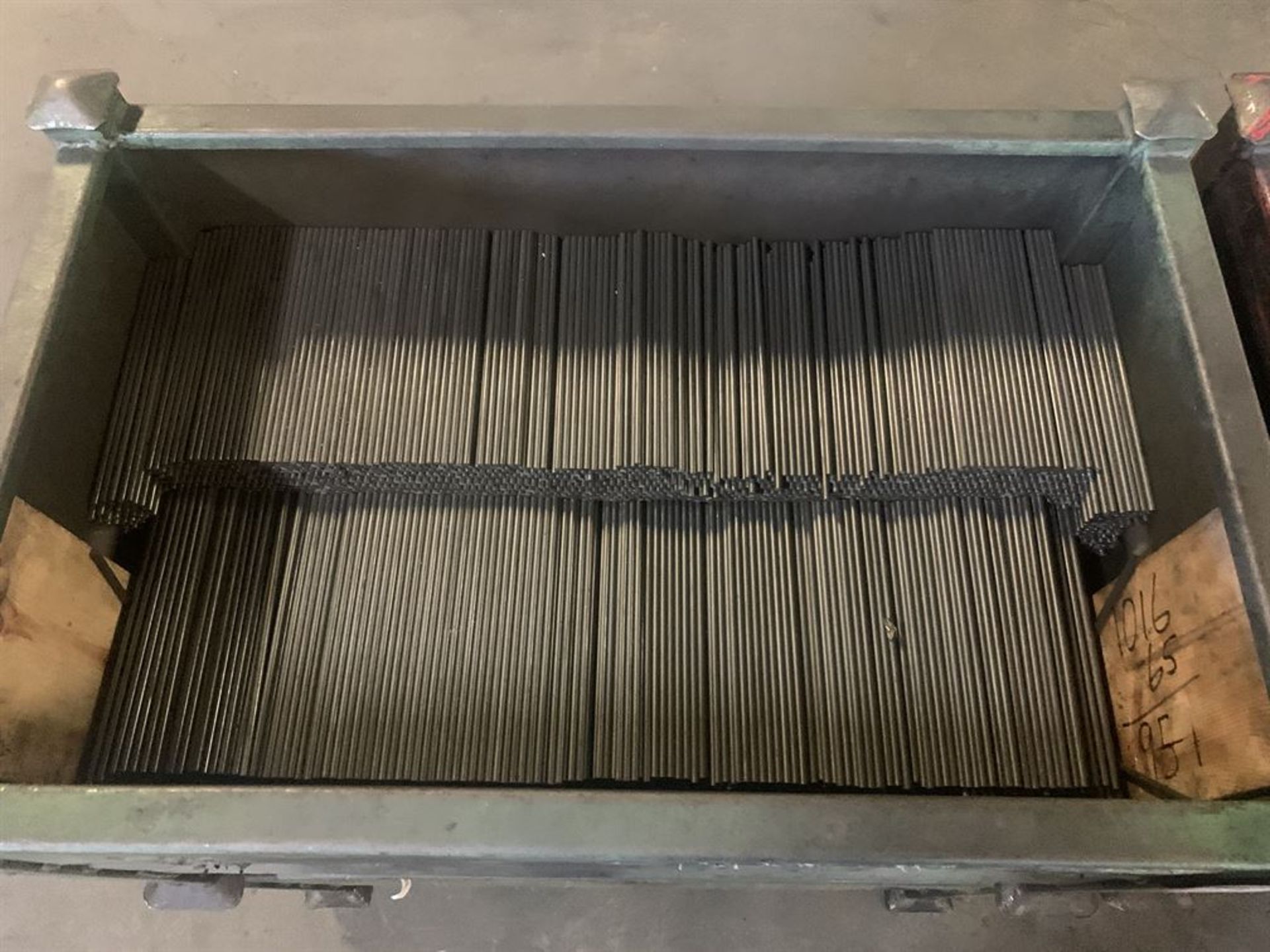 Lot of (4) Bins of 3/8" and 1/4" Pre-Cut Billets - Image 4 of 4