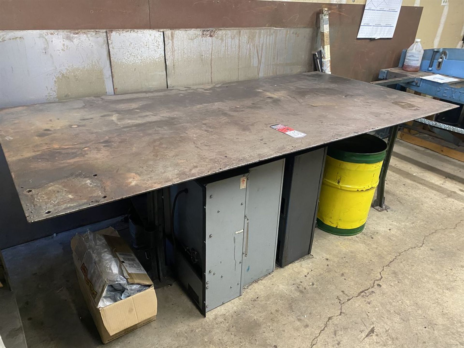 Steel Welding Table, 48" x 96" x 1/4"