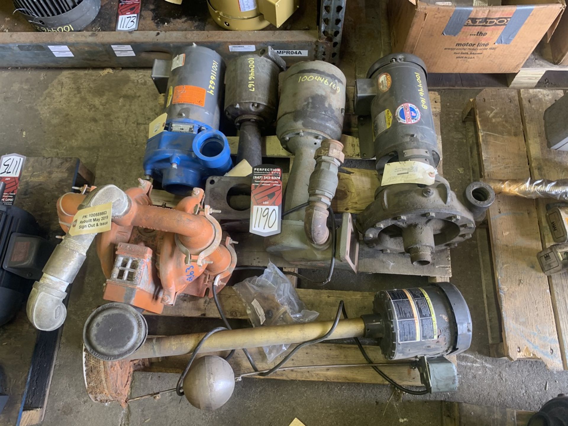 Lot of Assorted Pumps