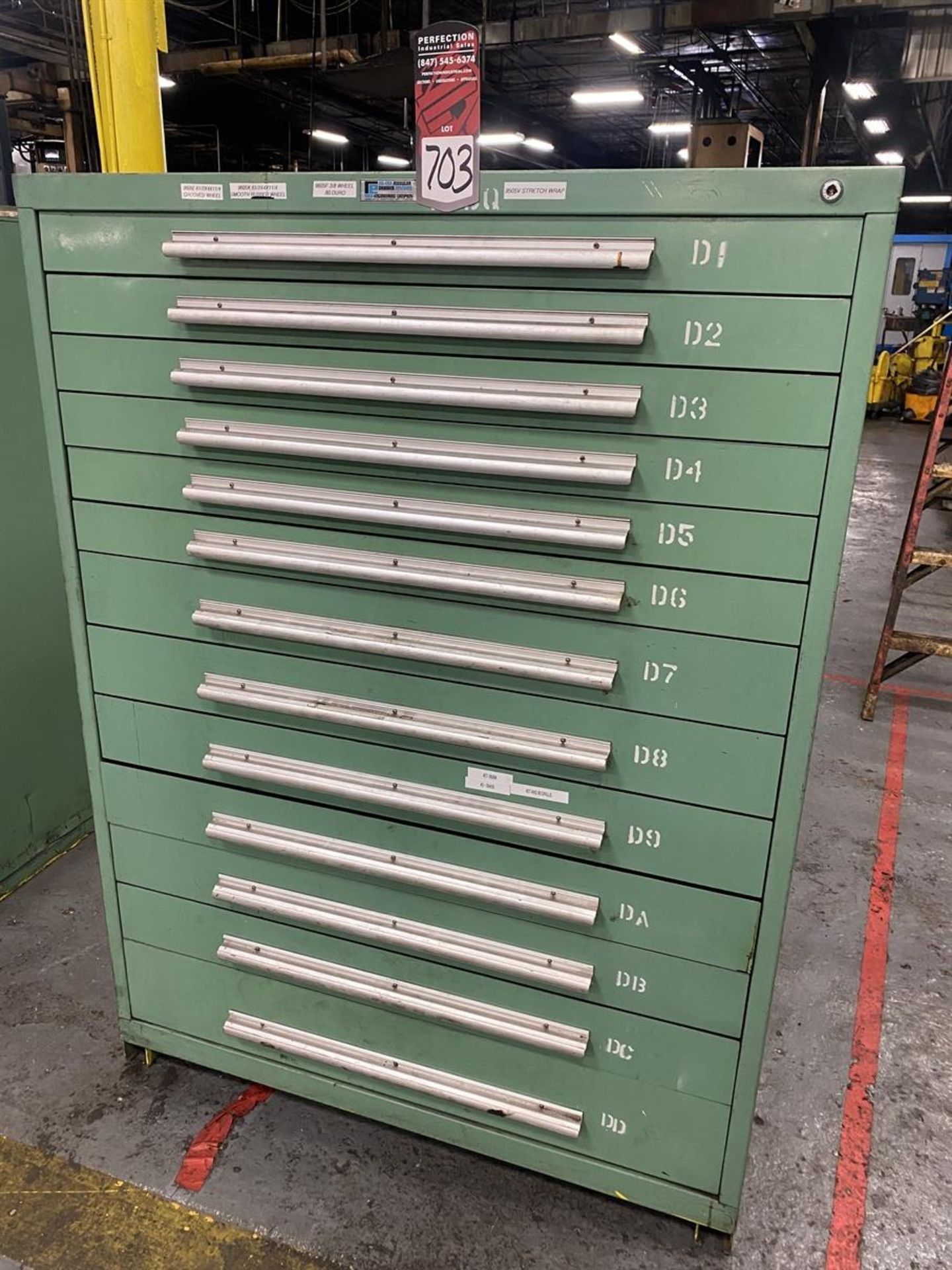 NU-ERA Modular Draw Systems 12-Drawer Ball Bearing Tool Cabinet