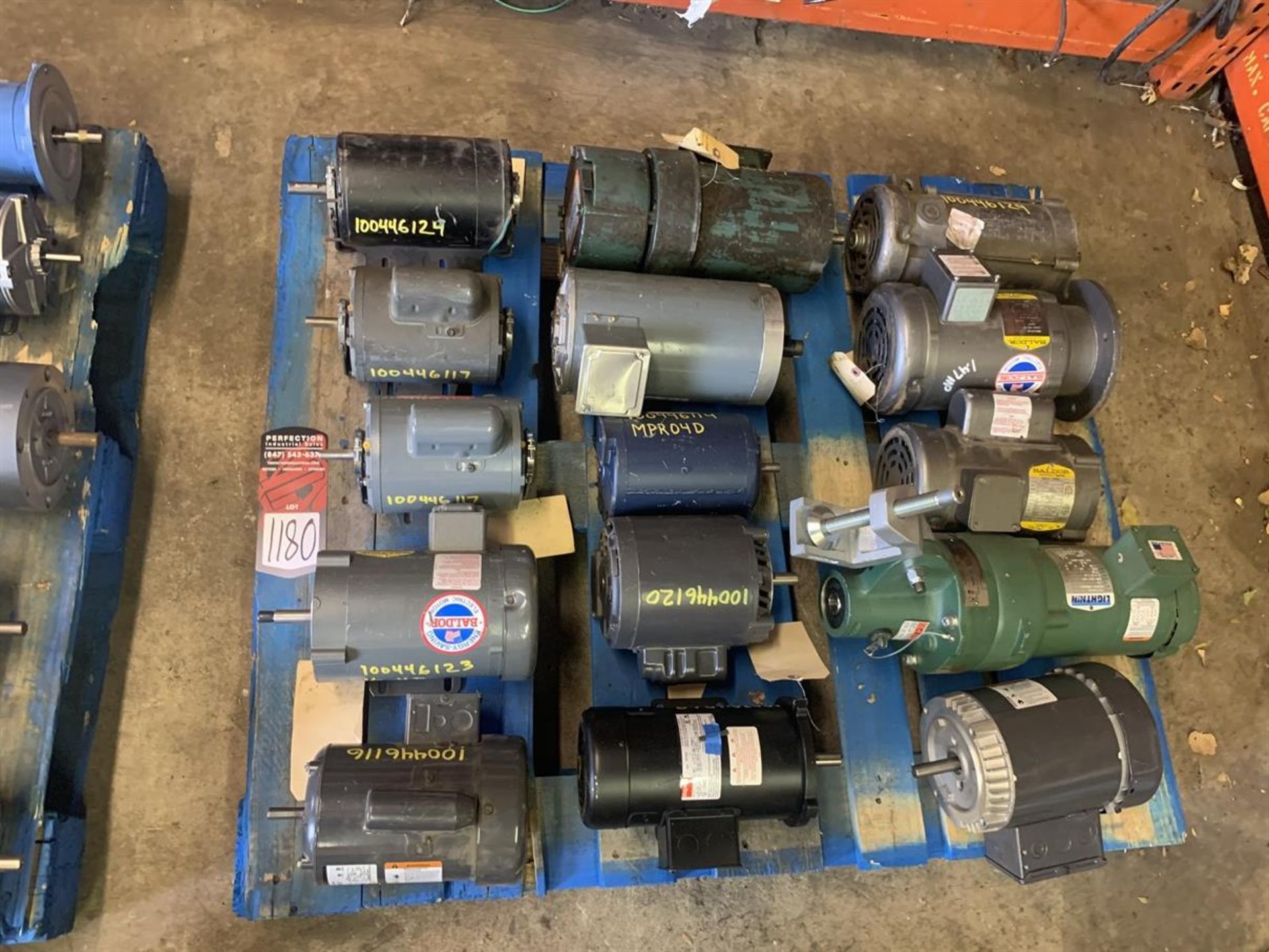 Lot of Assorted Motors from 1/4-3/4 HP