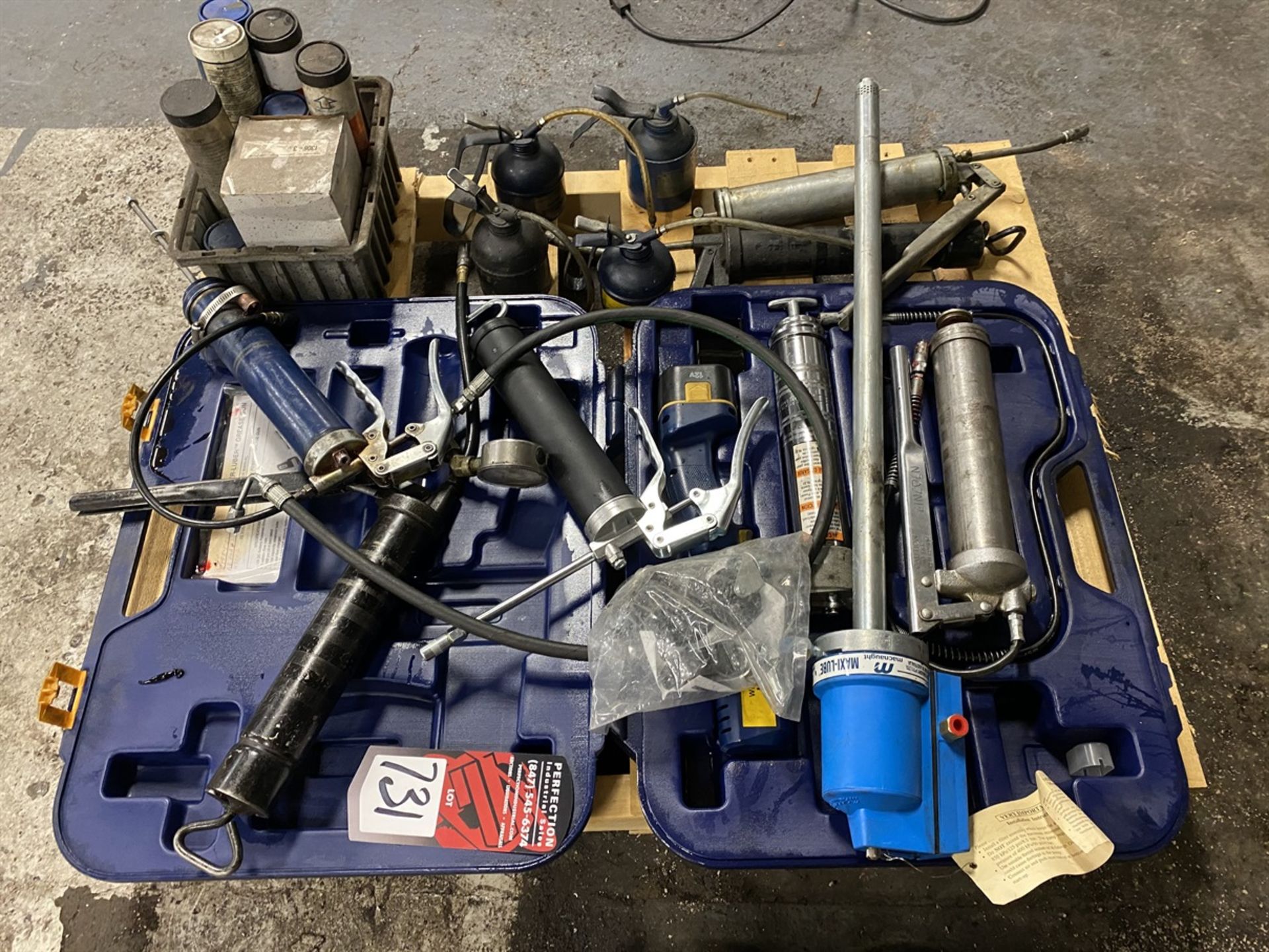 Lot of Assorted Grease and Lube Guns