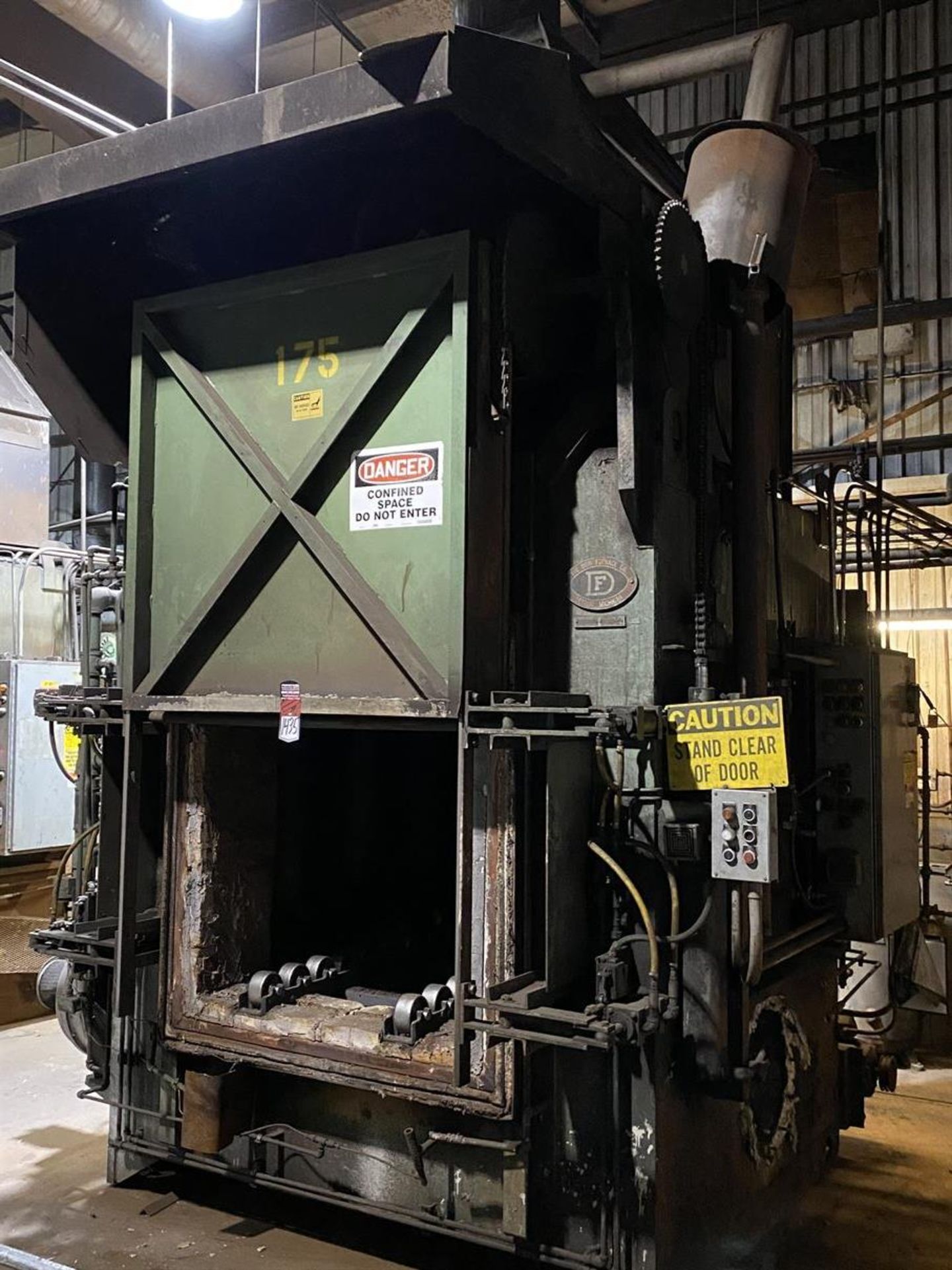 DOW FURNACE CO Single Anneal Gas Furnaces, s/n BXA-11, United Process Controls Protherm 455