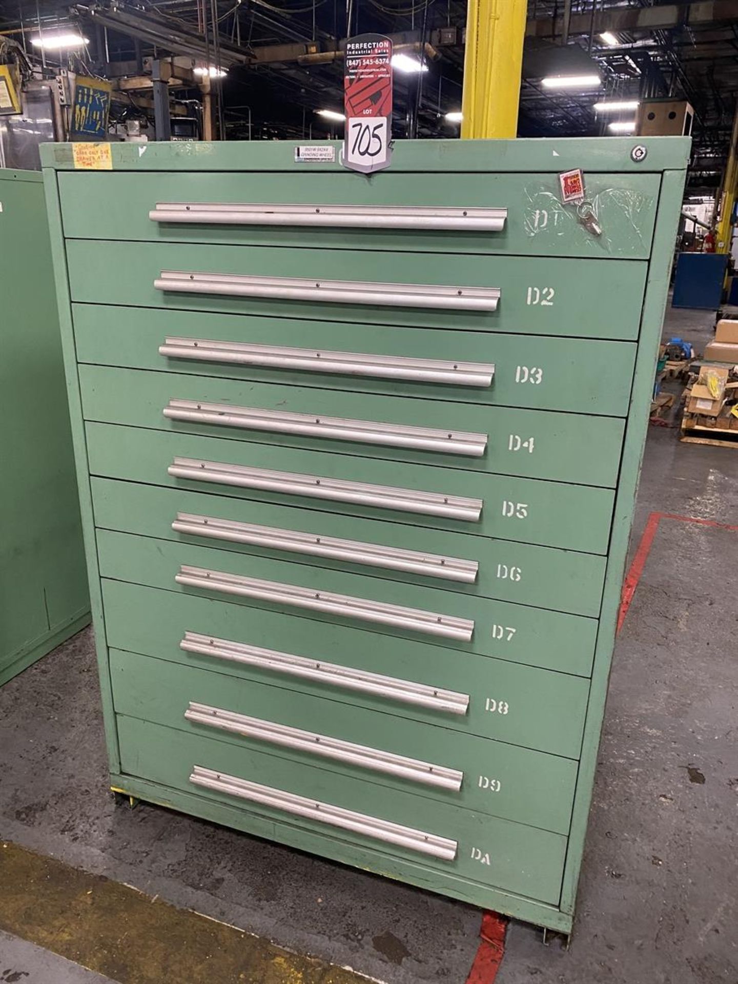 NU-ERA Modular Draw Systems 10-Drawer Ball Bearing Tool Cabinet