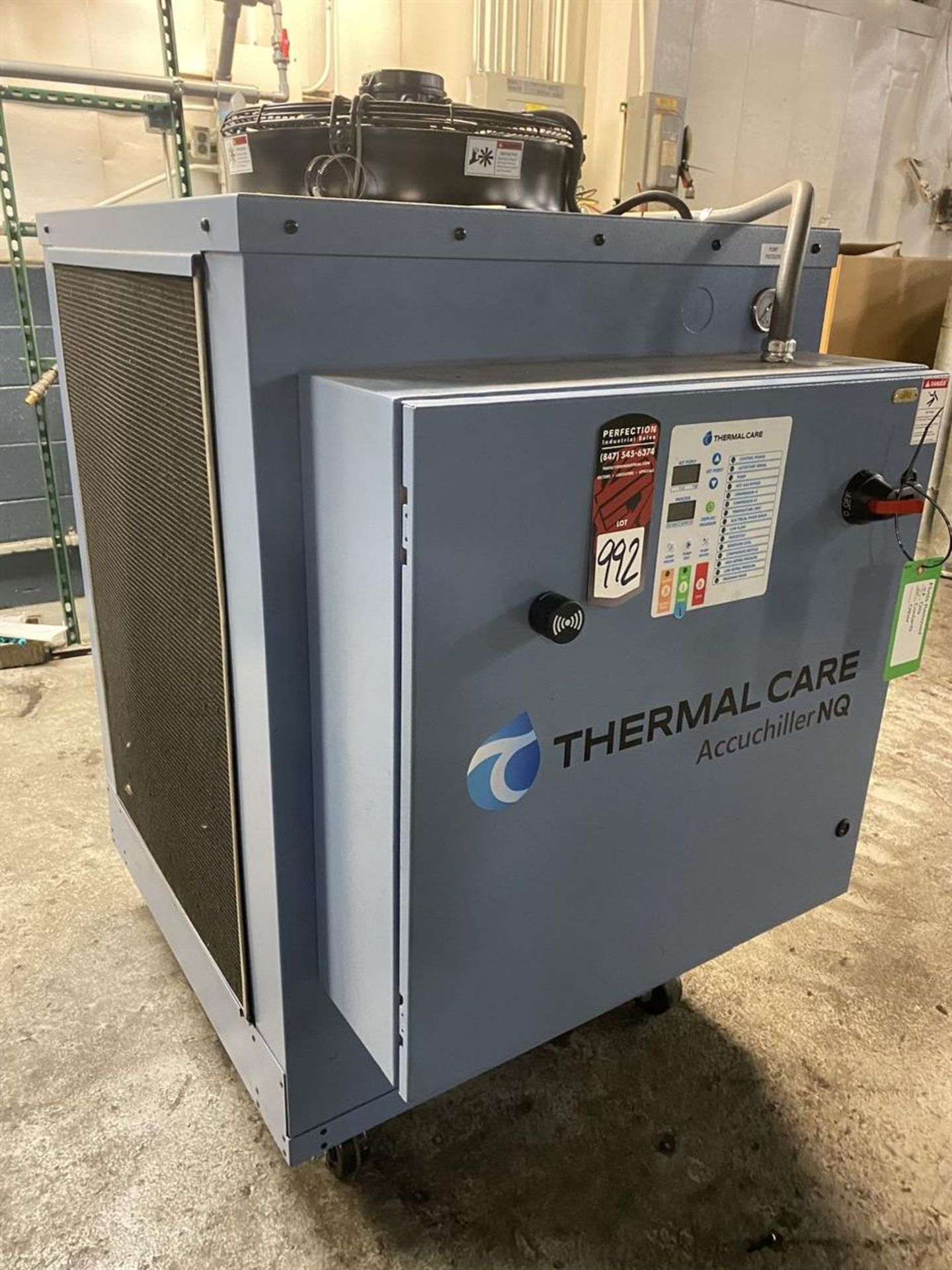 THERMAL CARE NQA05 Chiller, s/n IE831011808