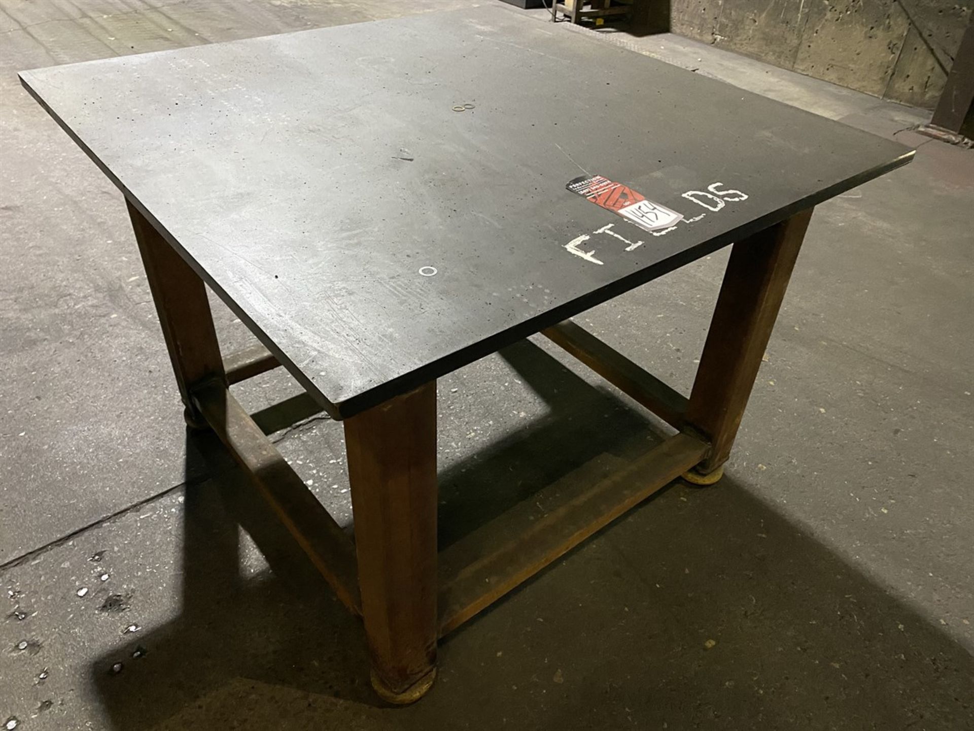 Heavy Duty Welding Table, 48" x 48" x 1" Thick