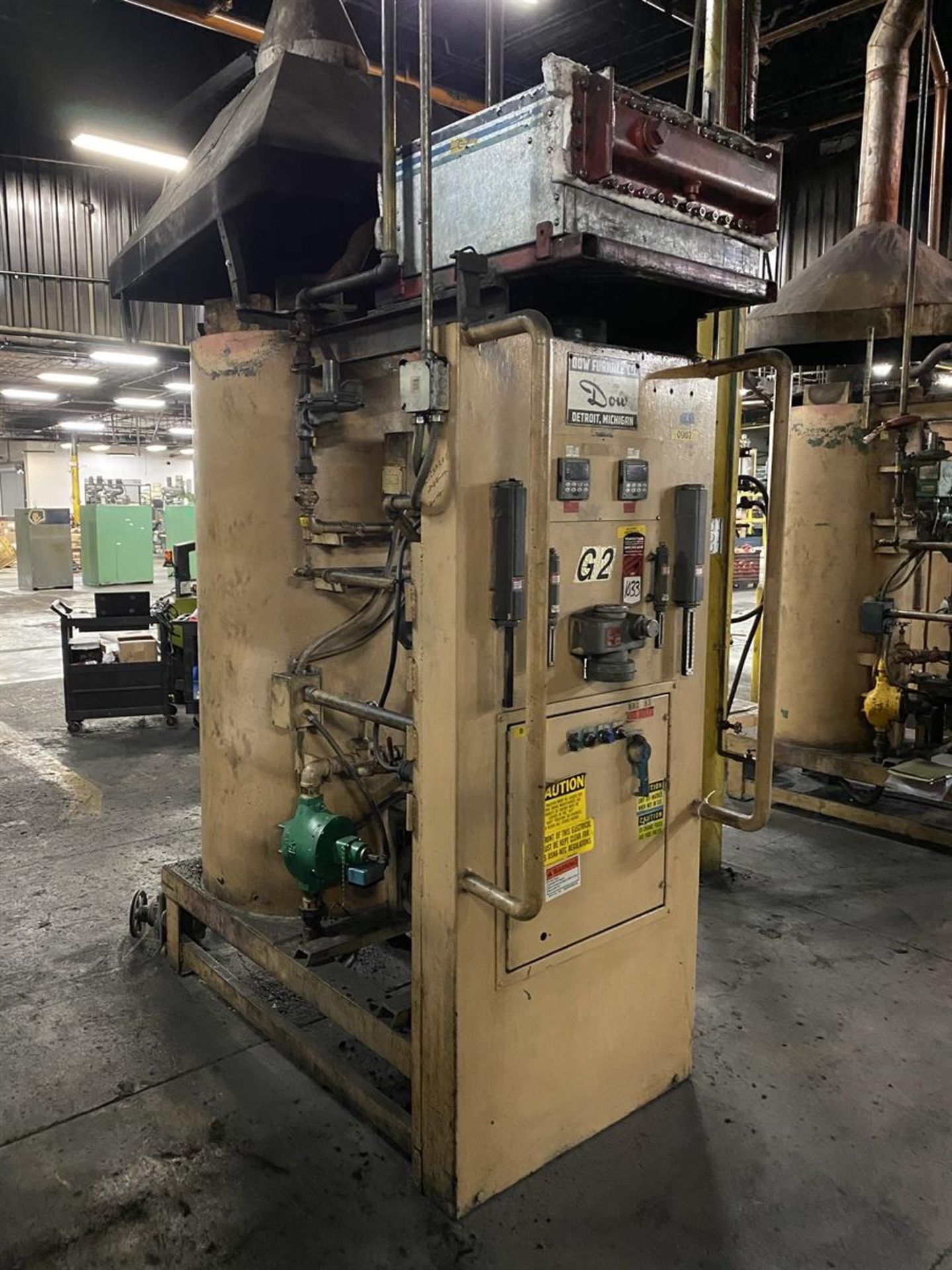 DOW FURNACE 20-22-EQ-2 Endothermic Generator, s/n 2565 - This lot has been removed from the auction