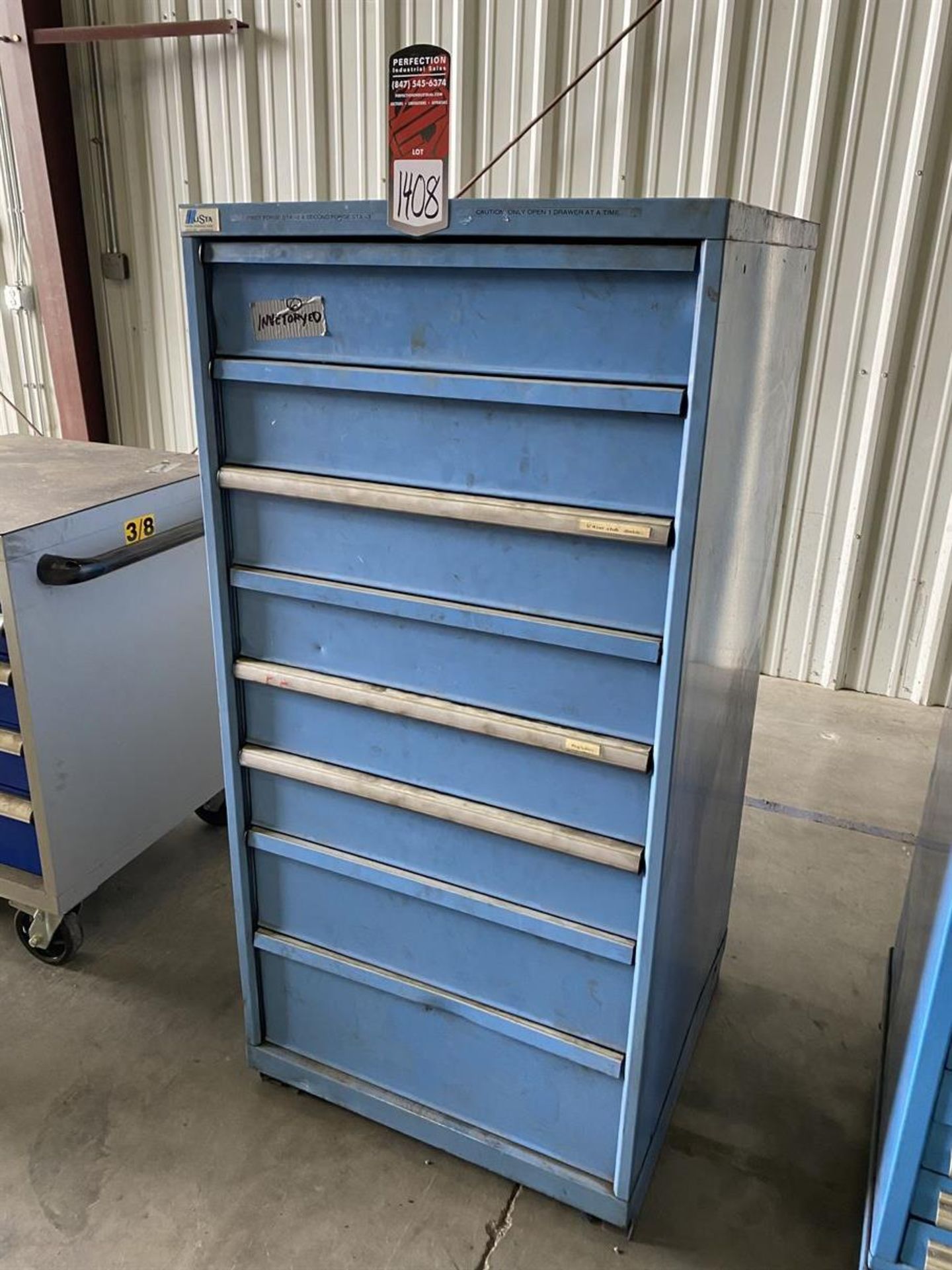 LISTA 8-Drawer Ball Bearing Tool Cabinet