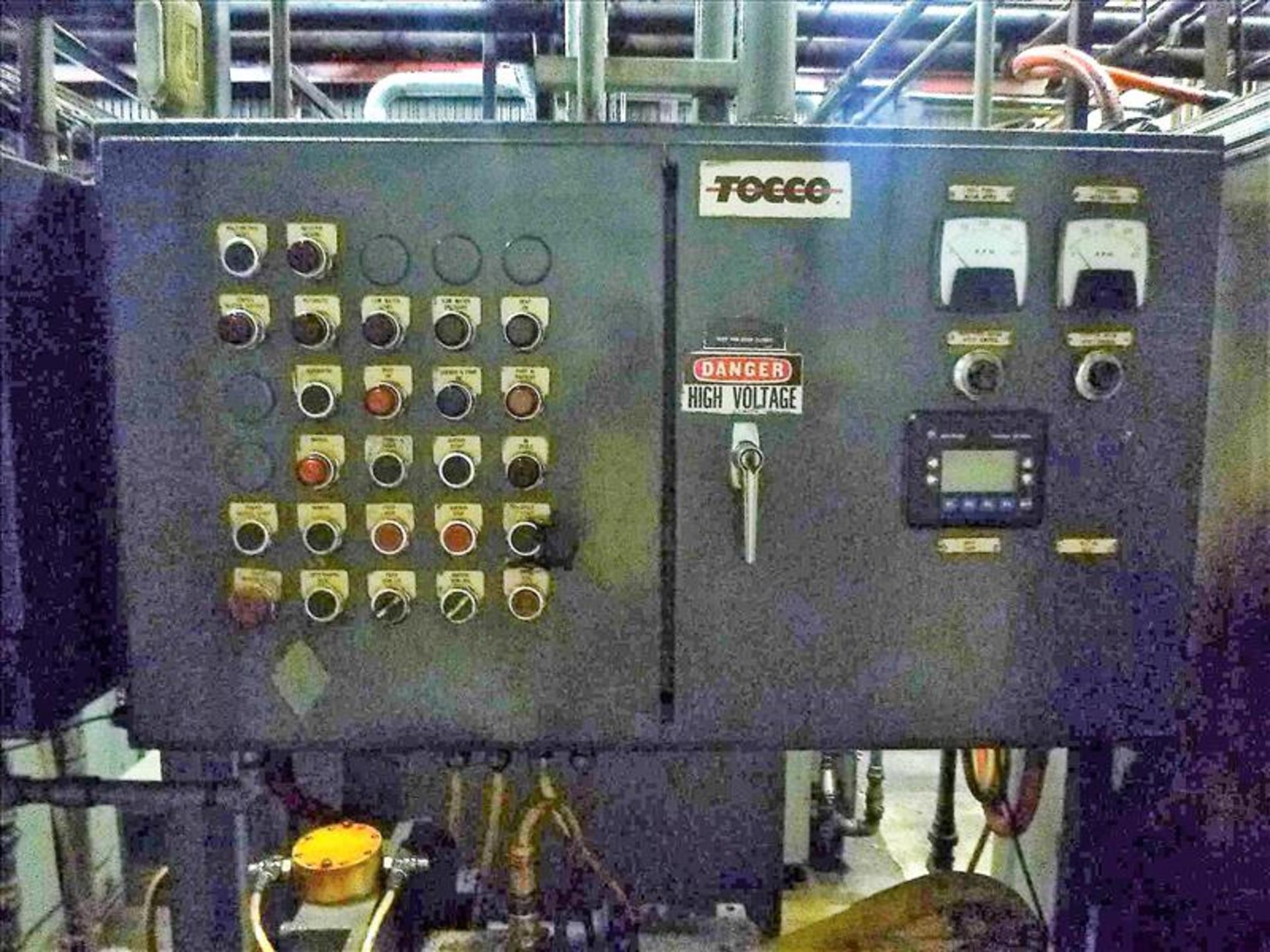 TOCCO Tempering Unit w/ INDUCTRON 100-3T-02 100 kw, s/n 12-8313-11 c/w Distilled Water Cooling/ - Image 6 of 20