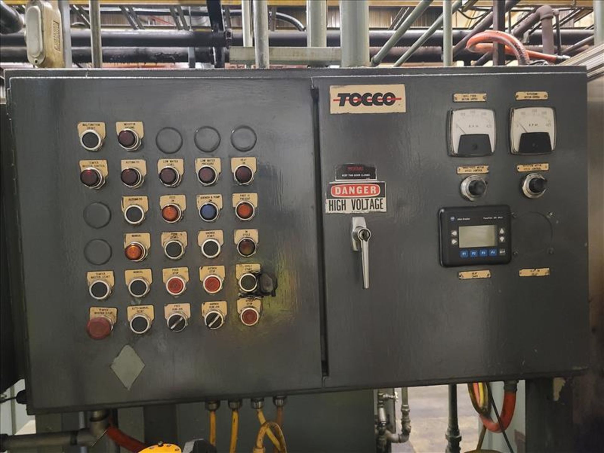 TOCCO Tempering Unit w/ INDUCTRON 100-3T-02 100 kw, s/n 12-8313-11 c/w Distilled Water Cooling/ - Image 5 of 20