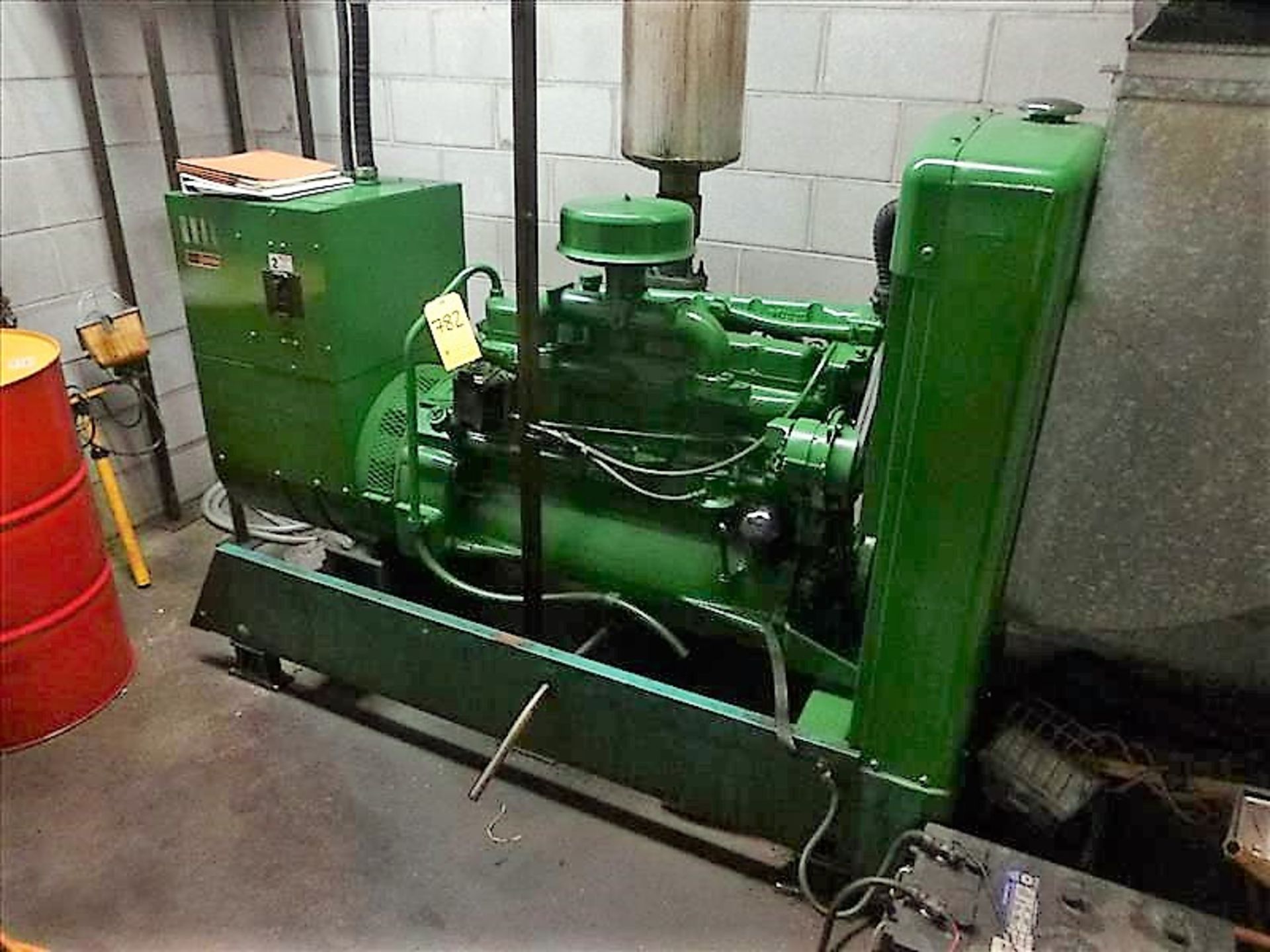 ONAN 50.0 DDB-15R/9134 A 50 kw Generator, s/n 0275927173, w/ John Deere 6 cyl Diesel - Image 2 of 6