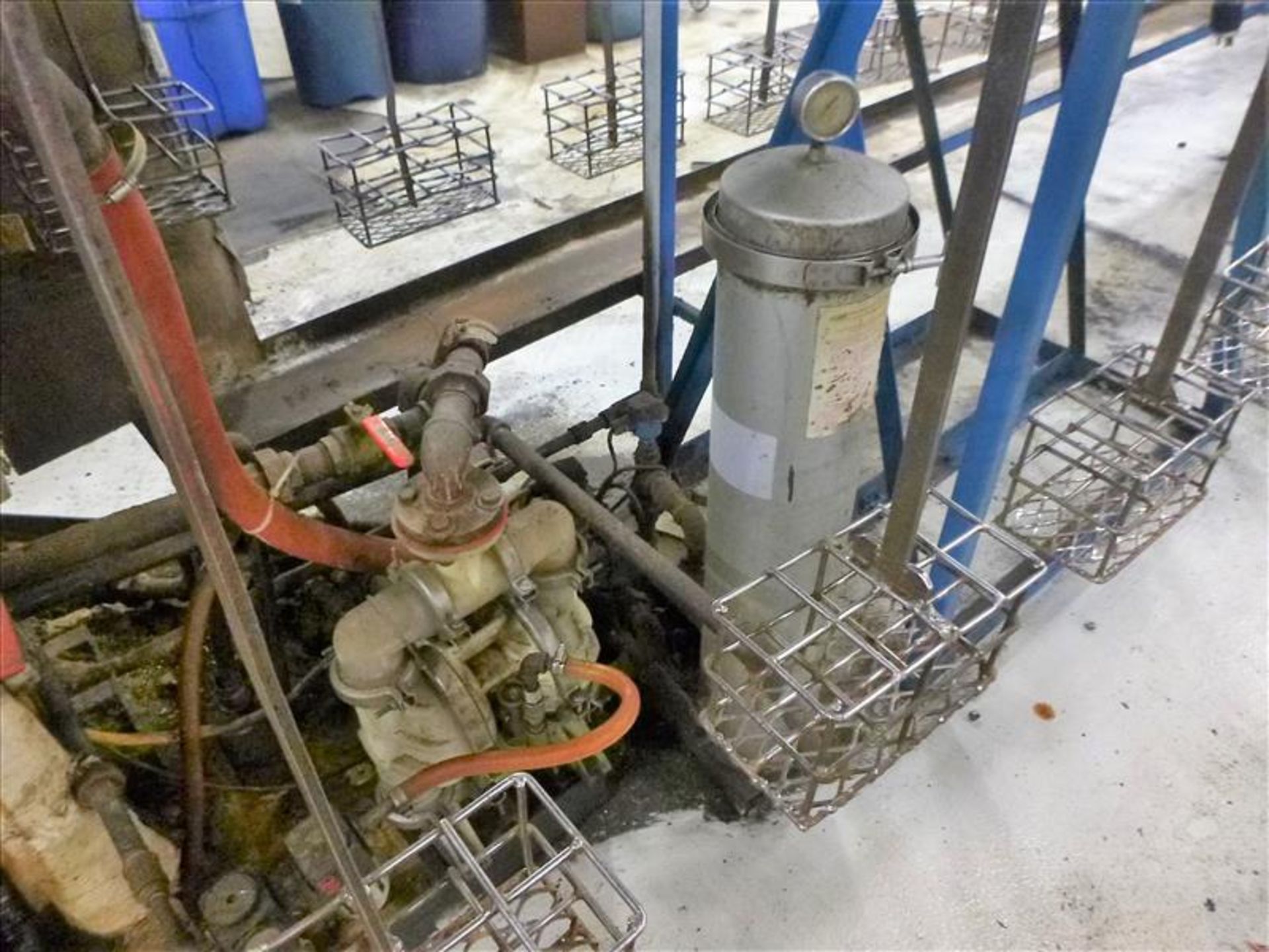 Inline MonoTube Washer c/w Pumps/Filter & approx. 70' Carousel Conveyor - Image 7 of 16