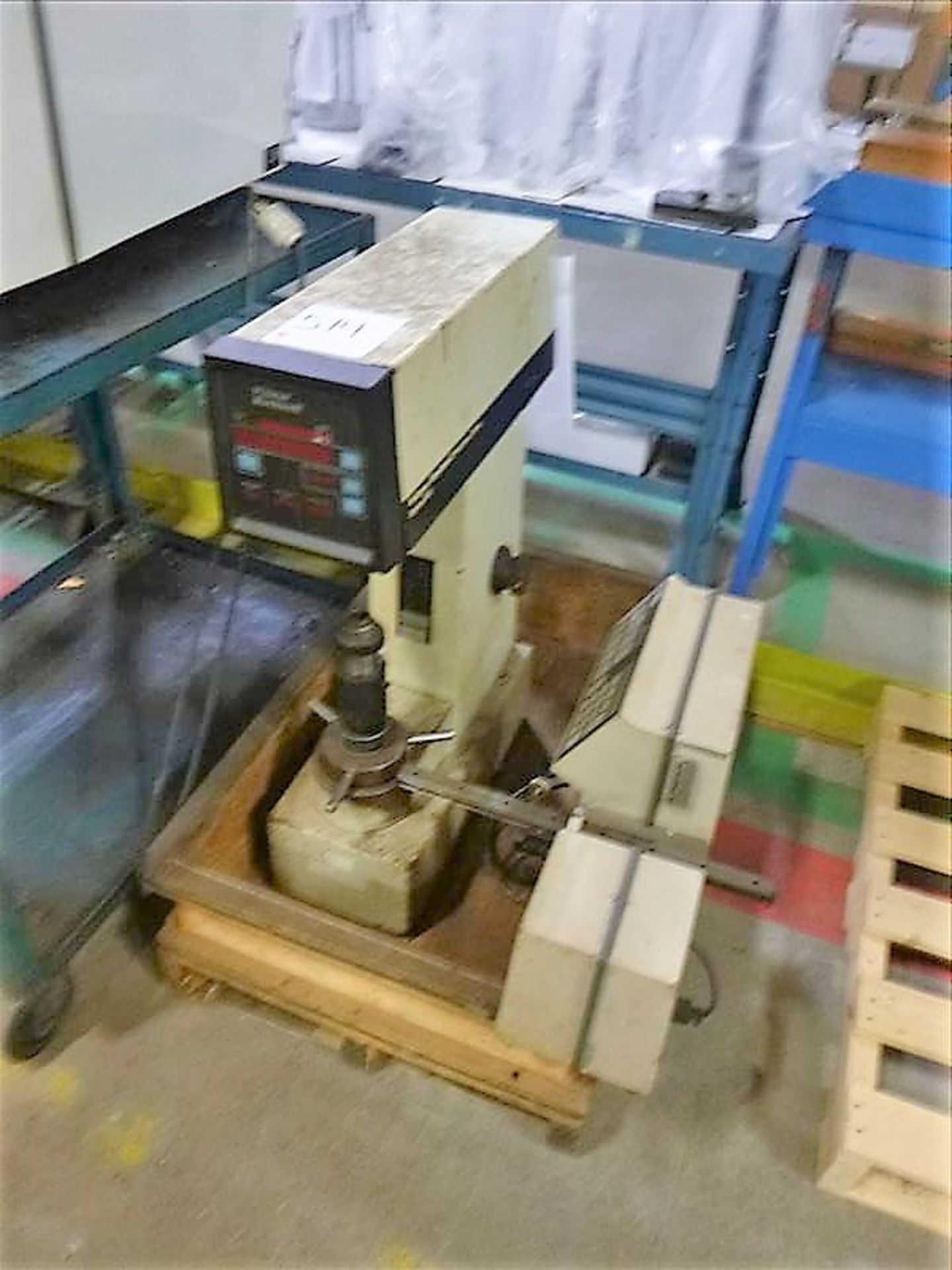 WilsonRockwell Series 500 Hardness Tester (Requires Repair) w/ Zmike 1200 Series Controls