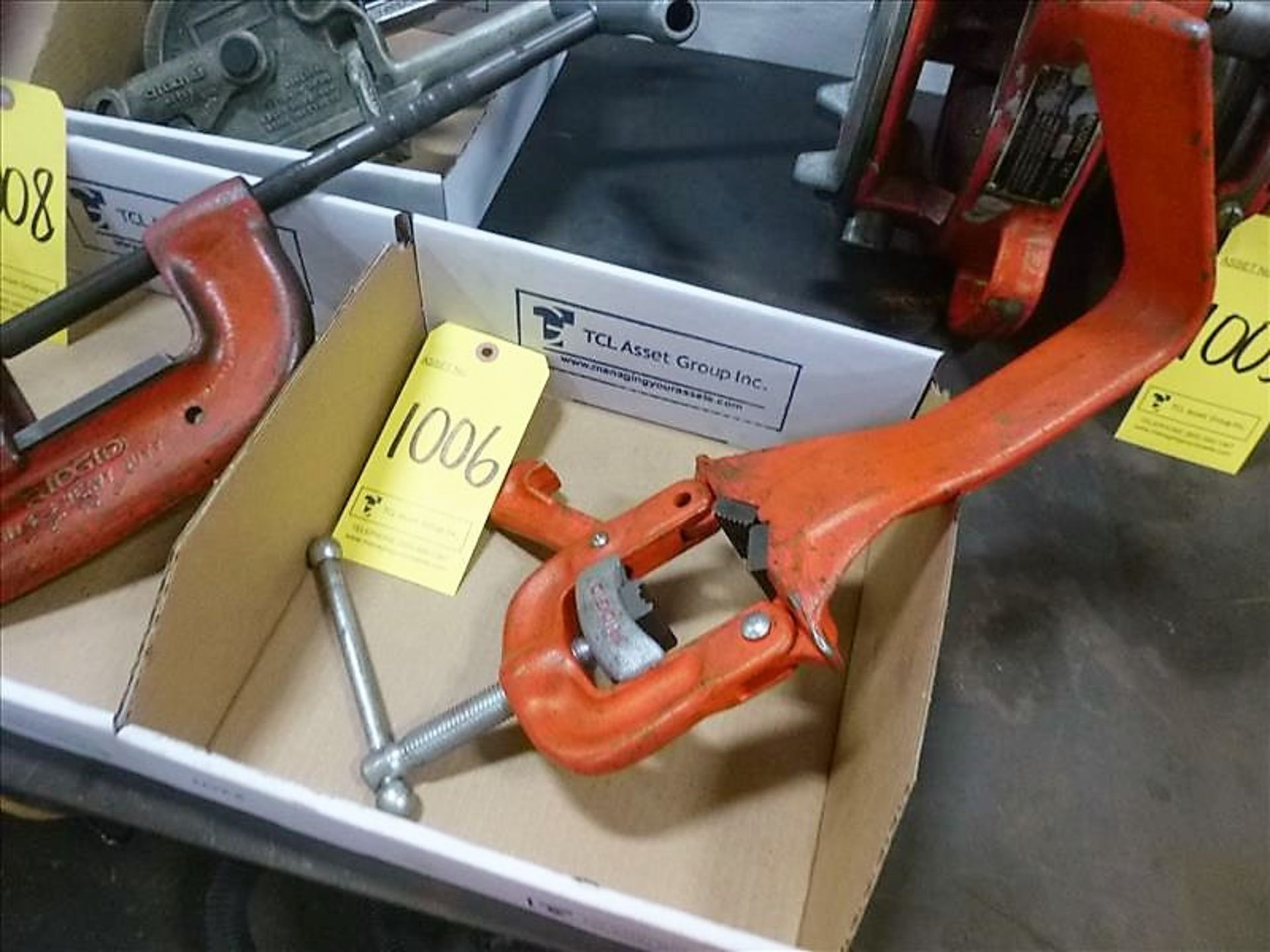 RIDGID Yoke Pipe Vice