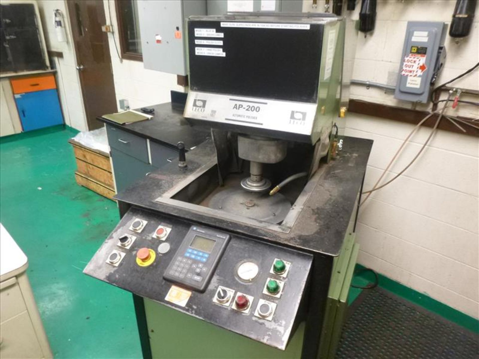 LECO AP-200 Automatic Polisher w/ AB PanelView 300 Controls c/w Spare Parts - Image 4 of 6