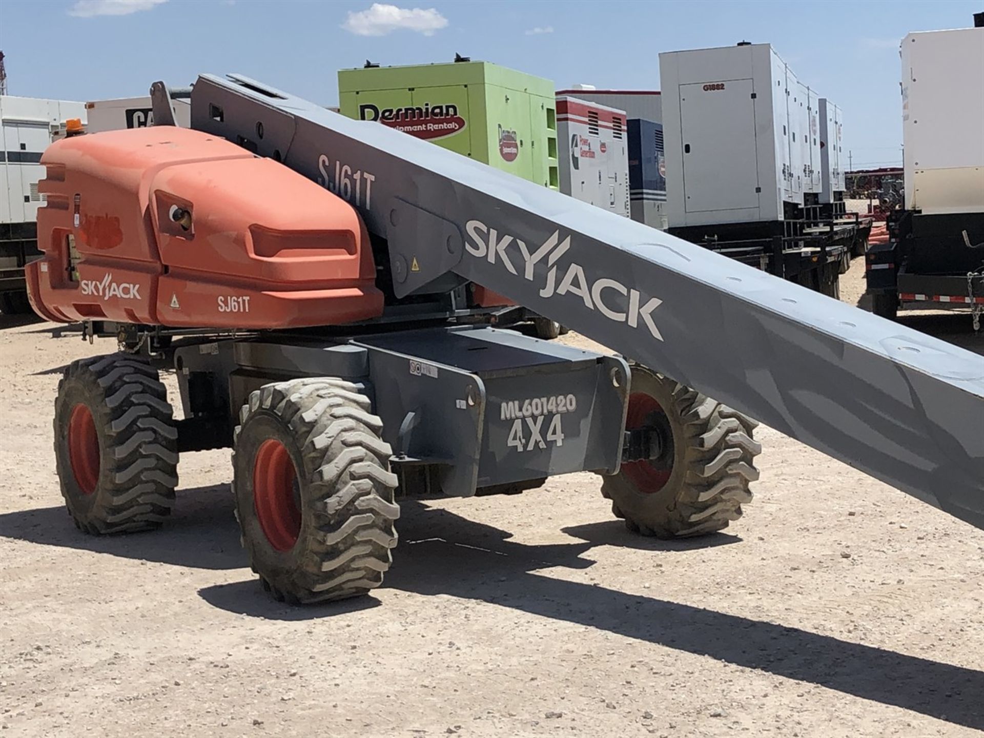 2014 SKYJACK SJ61T Telescoping Boom Lift, s/n 97001027, 61'3" Max Work Height, 61'3" Max Platform - Image 2 of 17