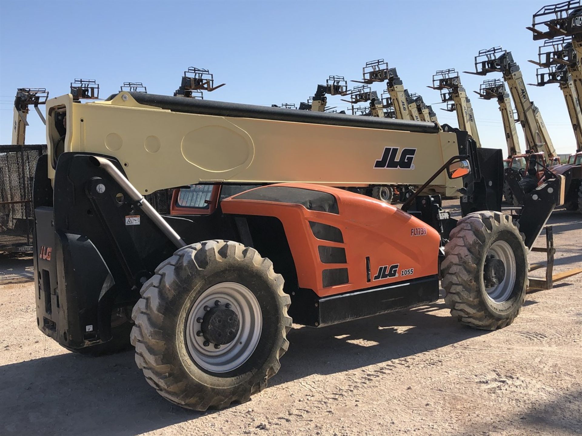 2018 JLG 1055 Telehandler, s/n 160085296, 10,000 Lb. Maximum Lift Capacity, 55' Maximum Lift Height, - Image 7 of 16