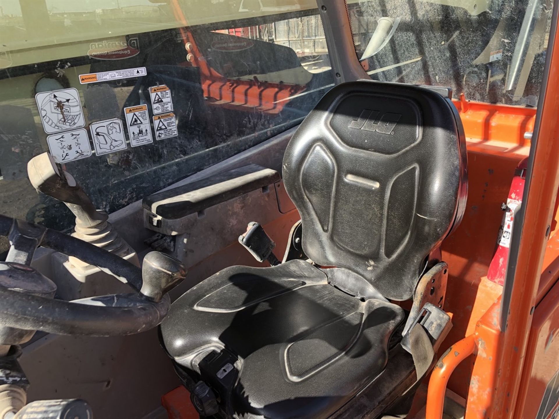 2018 JLG 1055 Telehandler, s/n 160083973, 10,000 Lb. Maximum Lift Capacity, 55' Maximum Lift Height, - Image 12 of 17