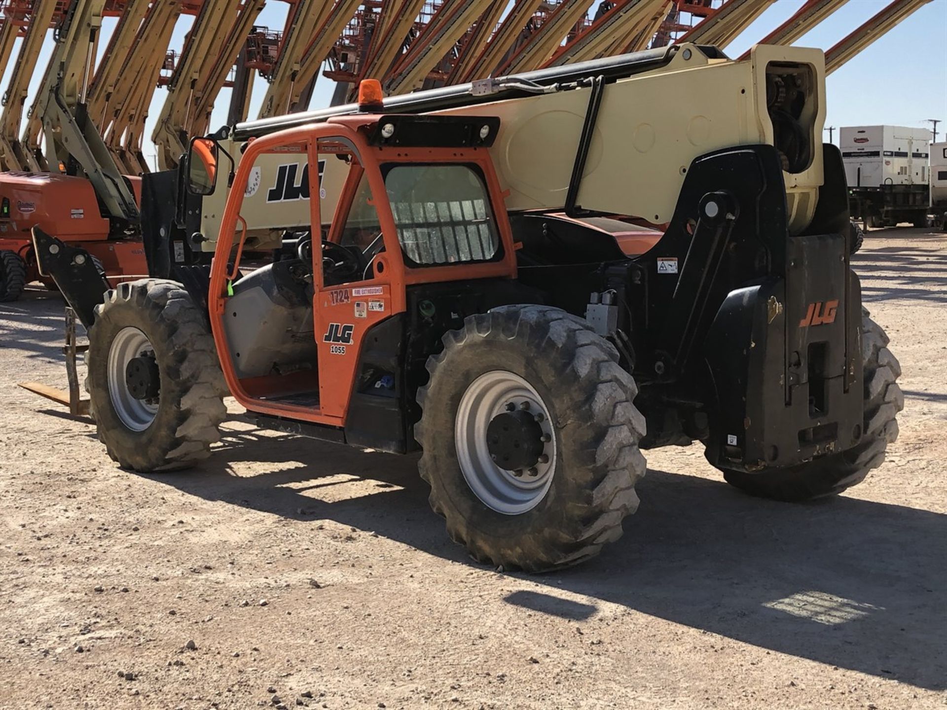 2018 JLG 1055 Telehandler, s/n 160083973, 10,000 Lb. Maximum Lift Capacity, 55' Maximum Lift Height, - Image 10 of 17