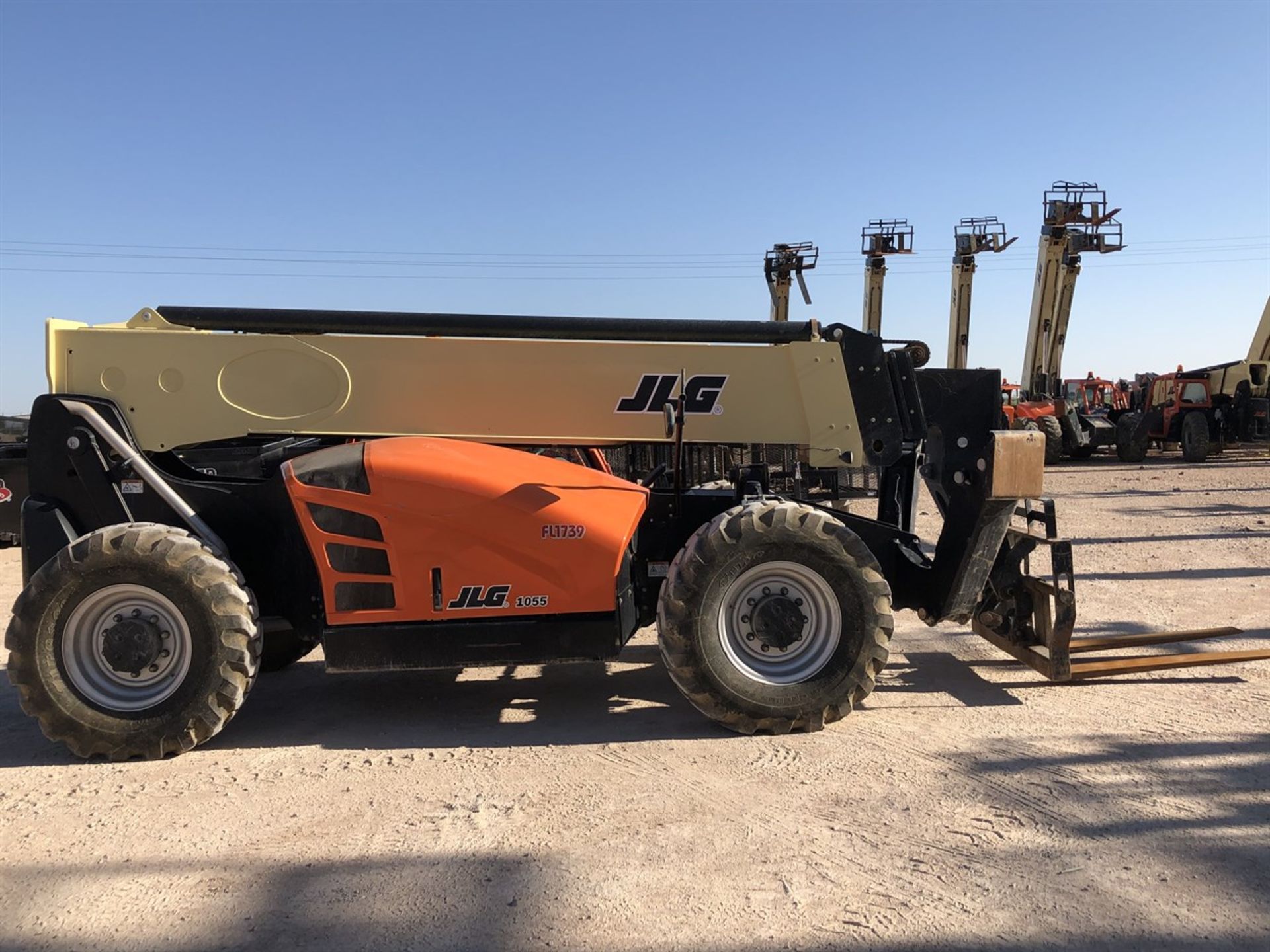 2018 JLG 1055 Telehandler, s/n 160085296, 10,000 Lb. Maximum Lift Capacity, 55' Maximum Lift Height, - Image 6 of 16