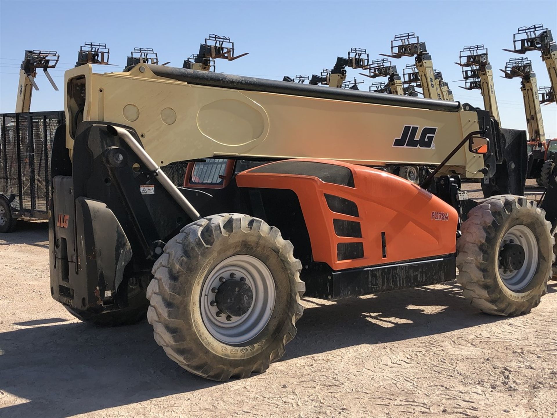 2018 JLG 1055 Telehandler, s/n 160083973, 10,000 Lb. Maximum Lift Capacity, 55' Maximum Lift Height, - Image 8 of 17