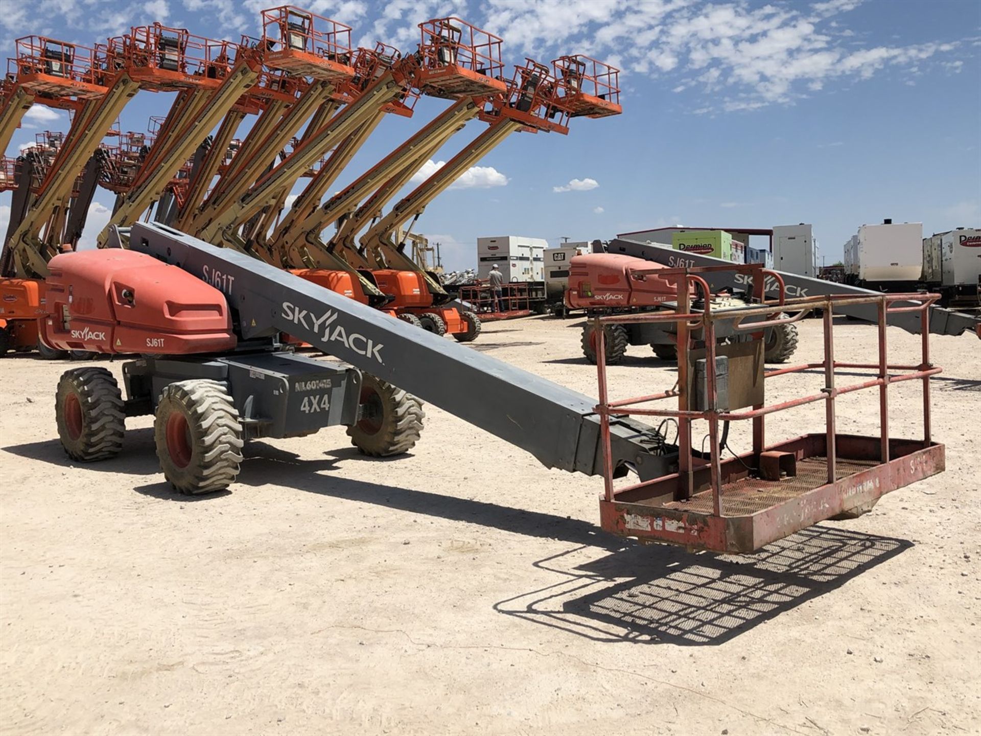 2014 SKYJACK SJ61T Telescoping Boom Lift, s/n 97001135, 67'3" Max Work Height, 61'3" Max Platform