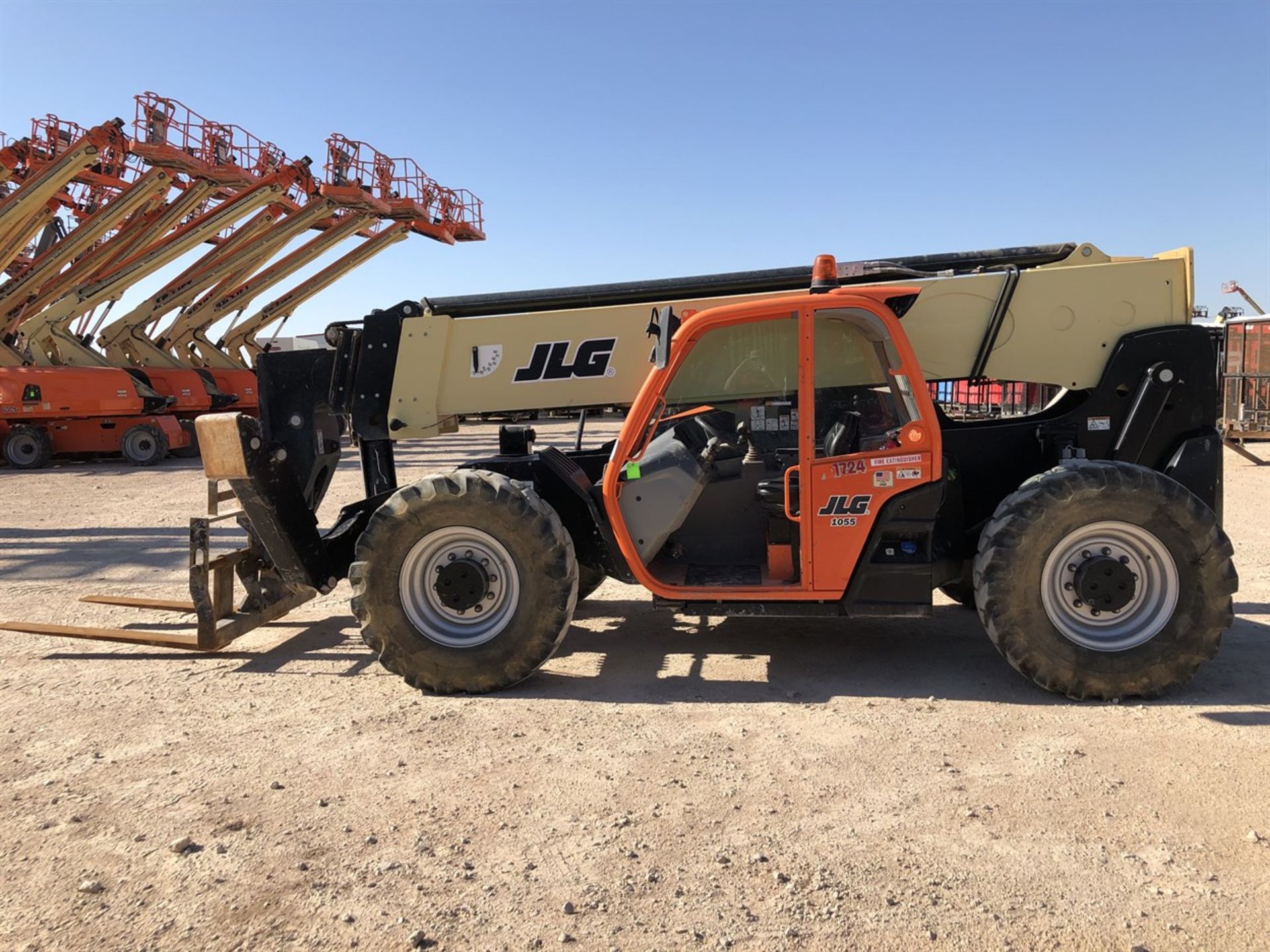 2018 JLG 1055 Telehandler, s/n 160083973, 10,000 Lb. Maximum Lift Capacity, 55' Maximum Lift Height, - Image 11 of 17