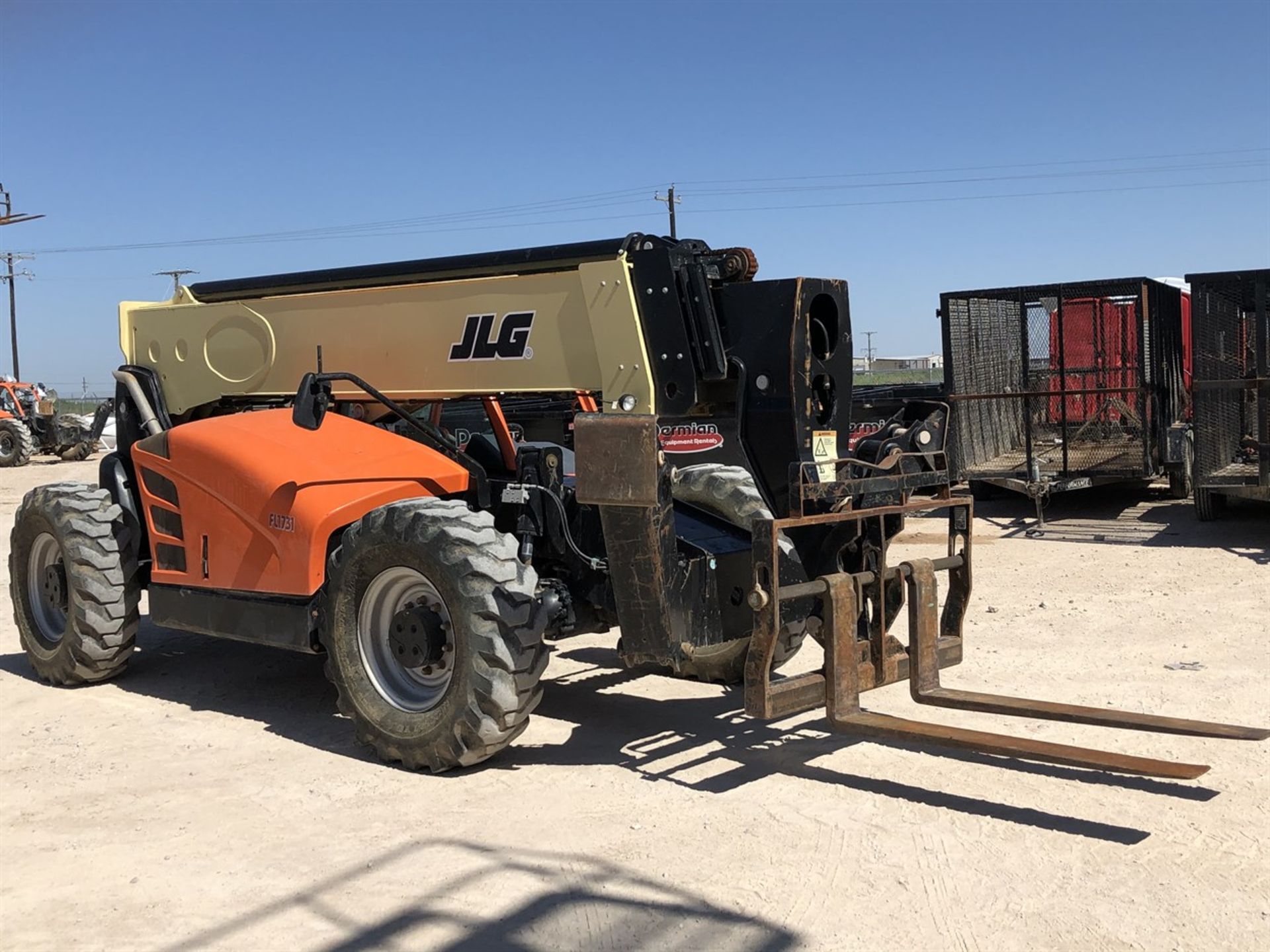 2018 JLG 1055 Telehandler, s/n 160084199 , 10,000 Lb. Maximum Lift Capacity, 55' Maximum Lift - Image 4 of 15