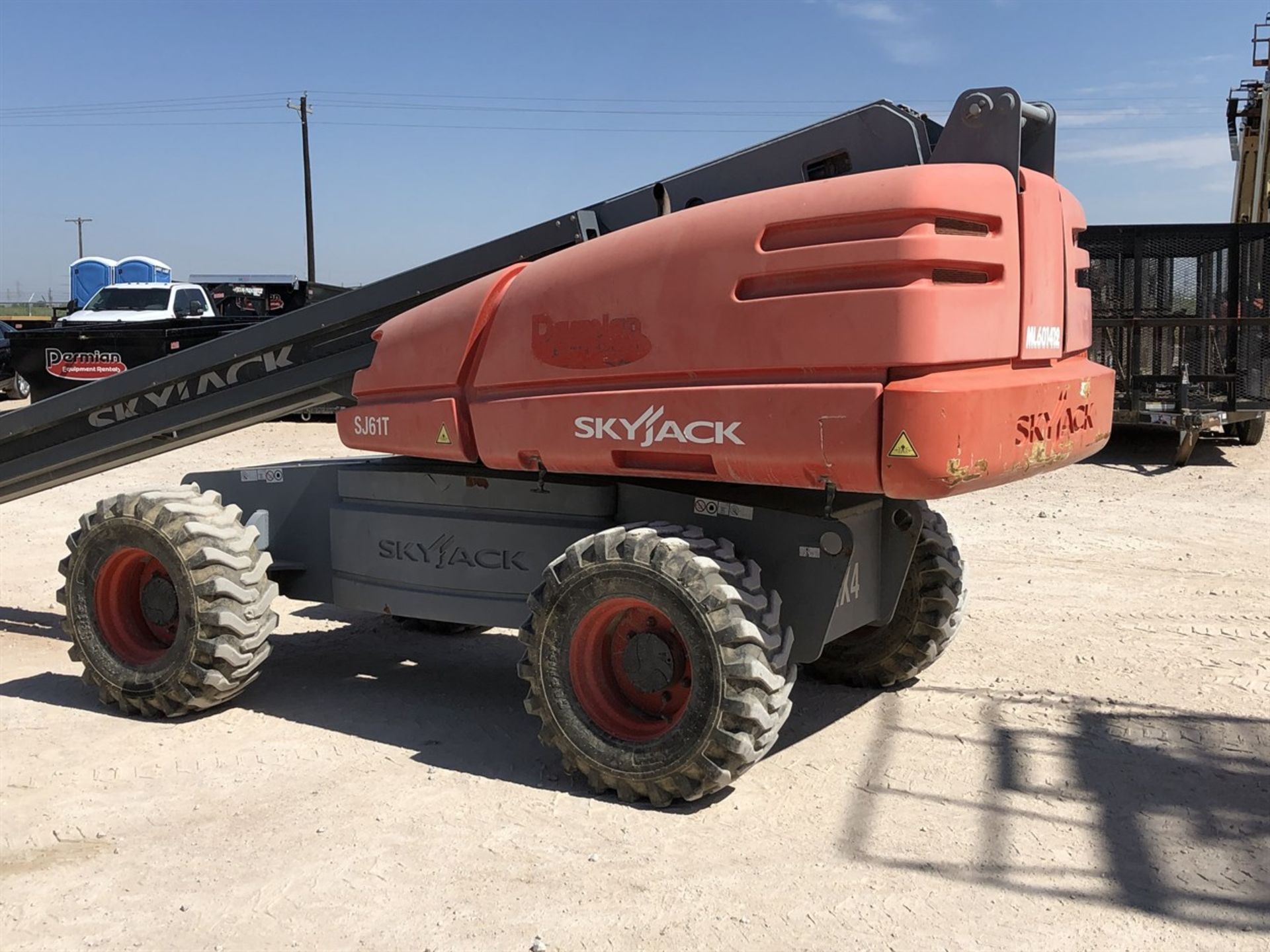 2014 SKYJACK SJ61T Telescoping Boom Lift, s/n 97001165, 67'3" Max Work Height, 61'3" Max Platform - Image 5 of 17