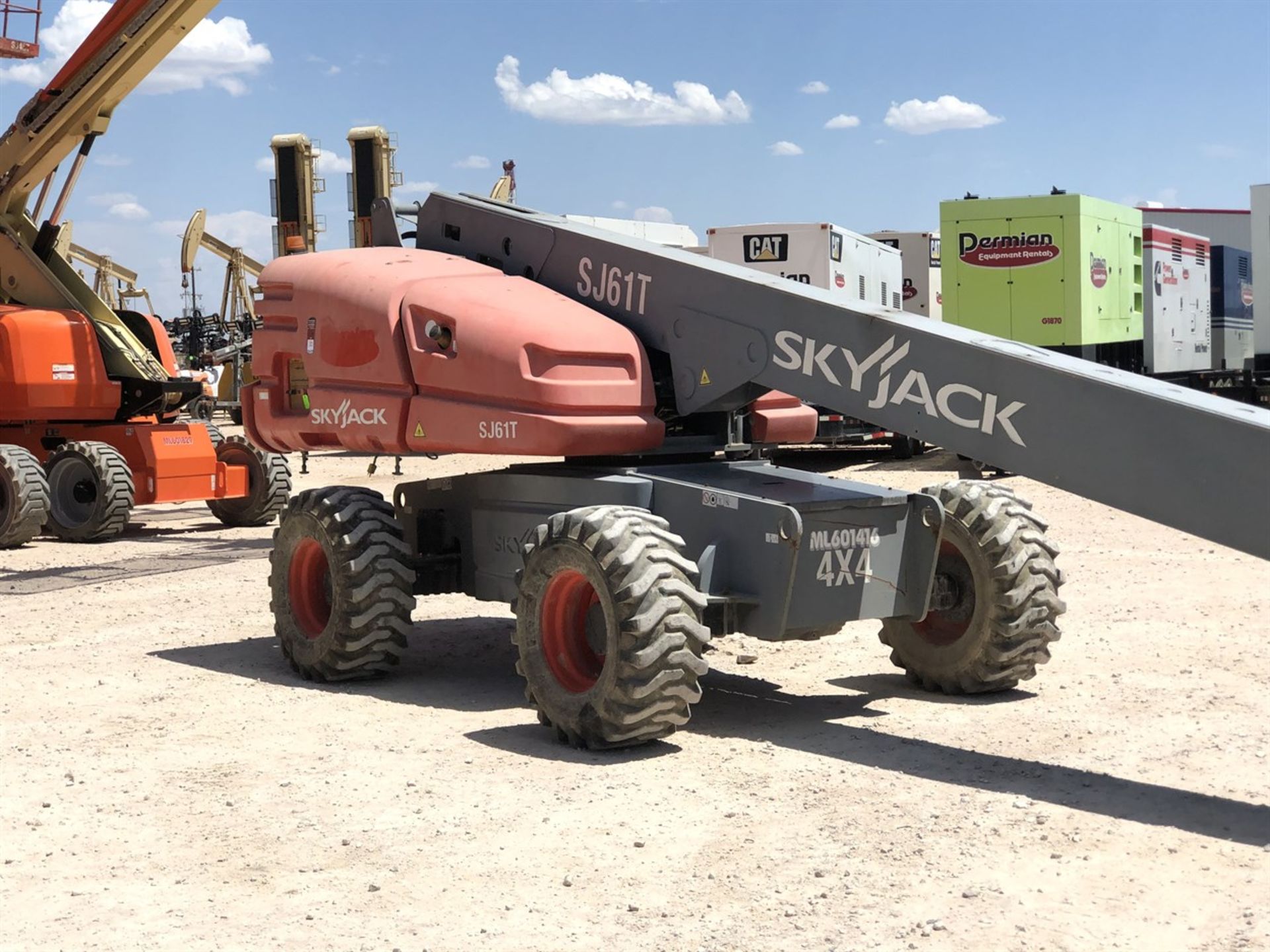 2014 SKYJACK SJ61T Telescoping Boom Lift, s/n 97001161, 67'3" Max Work Height, 61'3" Max Platform - Image 2 of 17