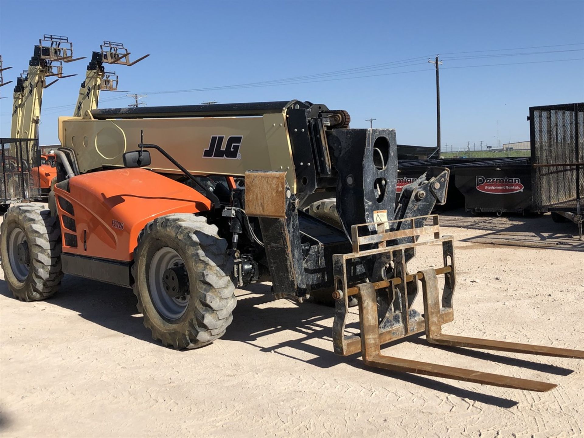 2018 JLG 1055 Telehandler, s/n 160083973, 10,000 Lb. Maximum Lift Capacity, 55' Maximum Lift Height, - Image 4 of 17