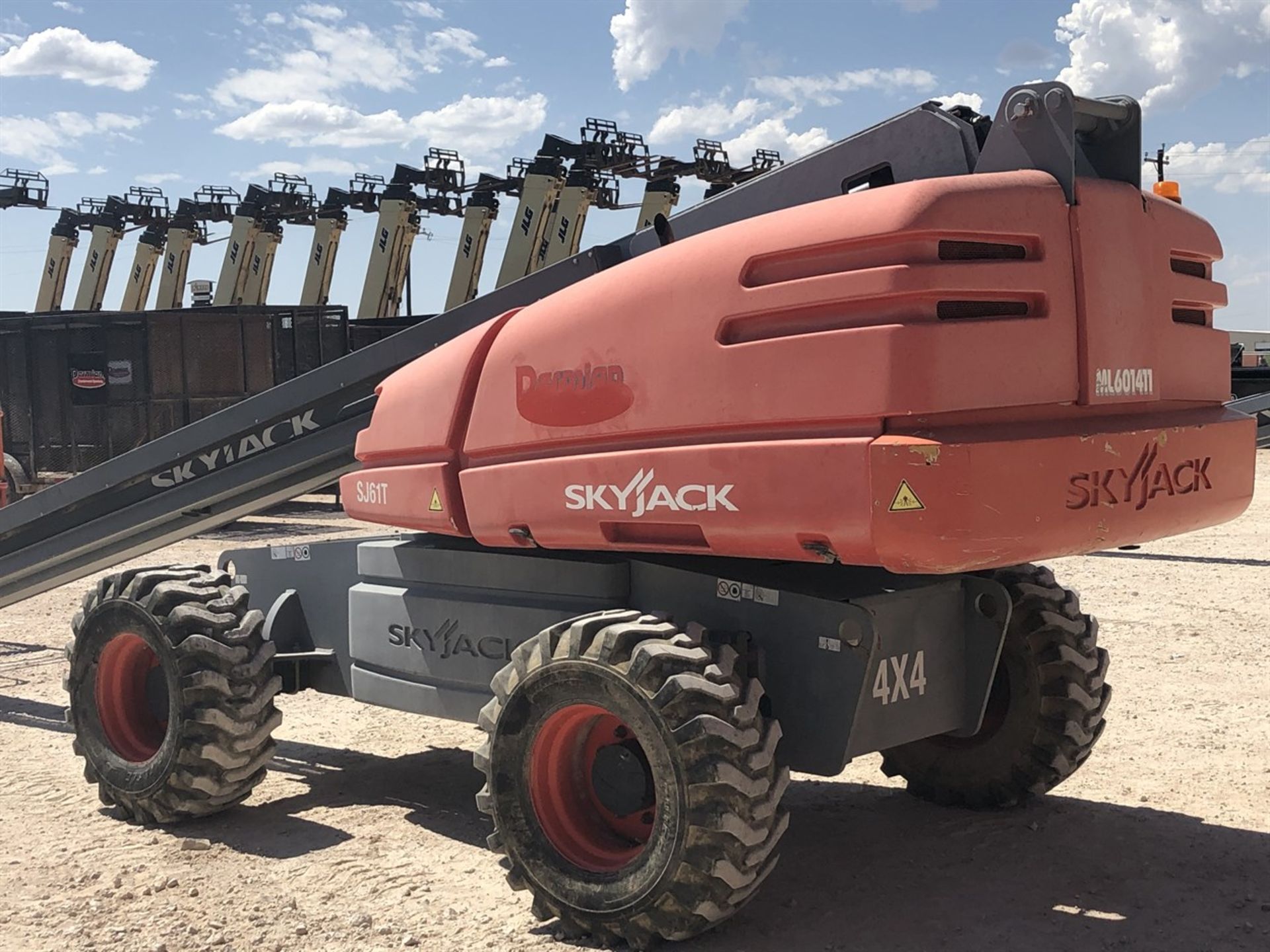 2014 SKYJACK SJ61T Telescoping Boom Lift, s/n 97001168 , 67'3" Max Work Height, 61'3" Max Platform - Image 8 of 17