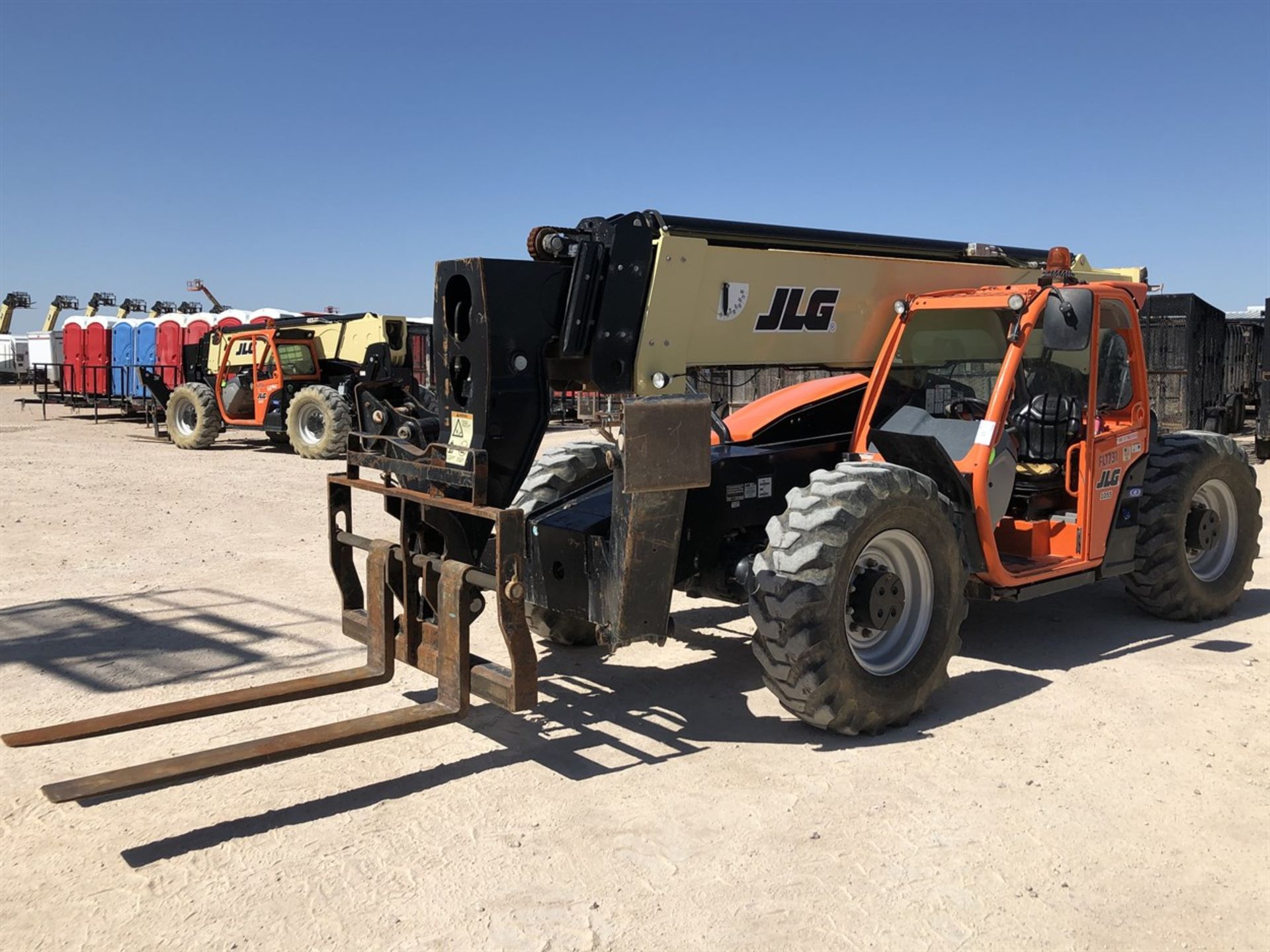 2018 JLG 1055 Telehandler, s/n 160084199 , 10,000 Lb. Maximum Lift Capacity, 55' Maximum Lift