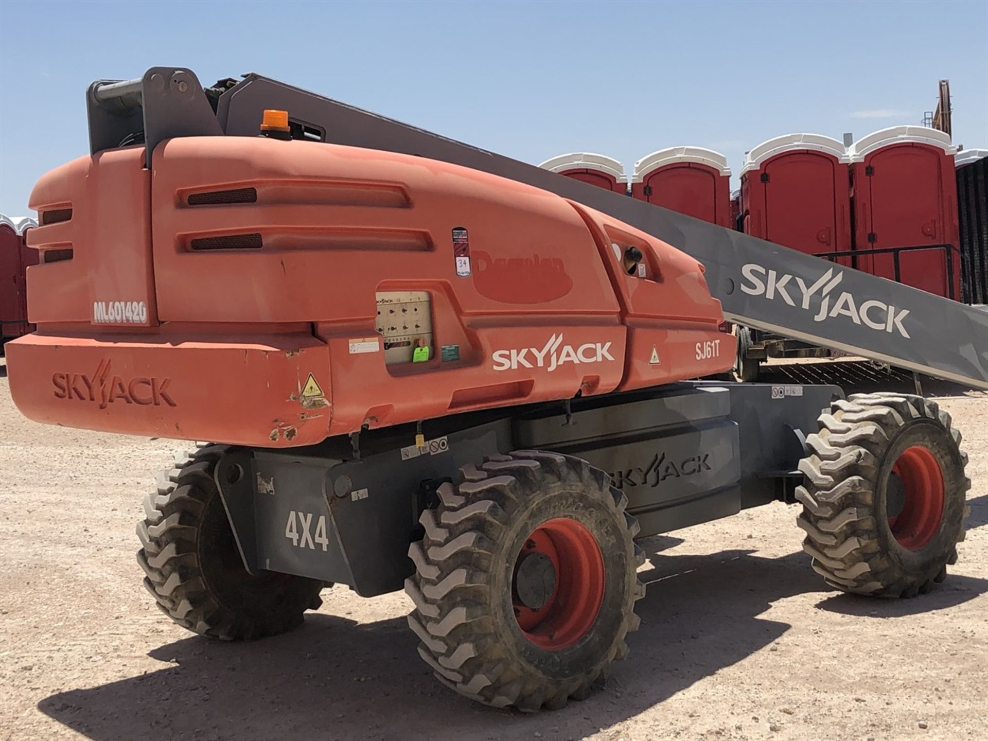 2014 SKYJACK SJ61T Telescoping Boom Lift, s/n 97001027, 61'3" Max Work Height, 61'3" Max Platform - Image 7 of 17